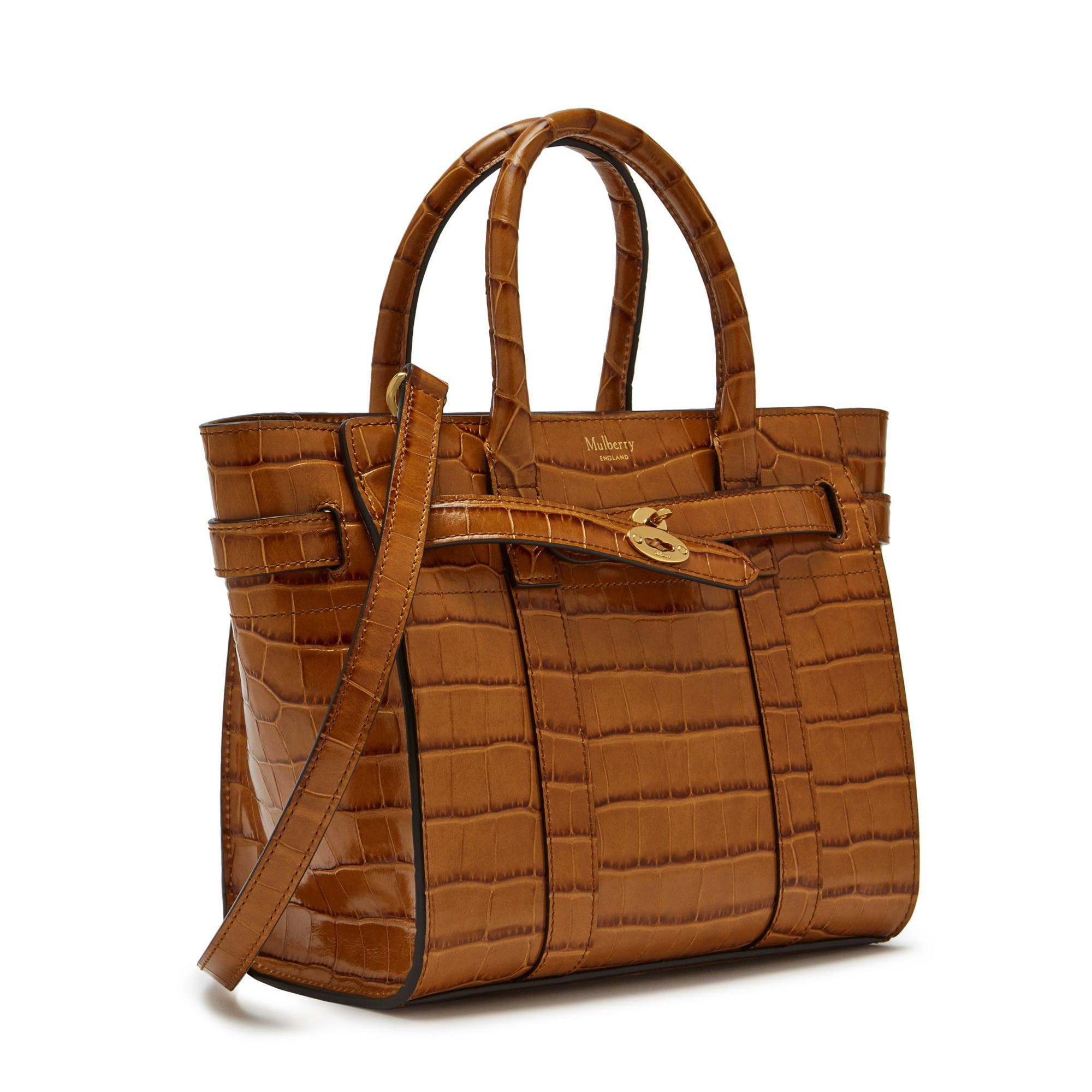 

Bayswater mini zipped bag, Brown