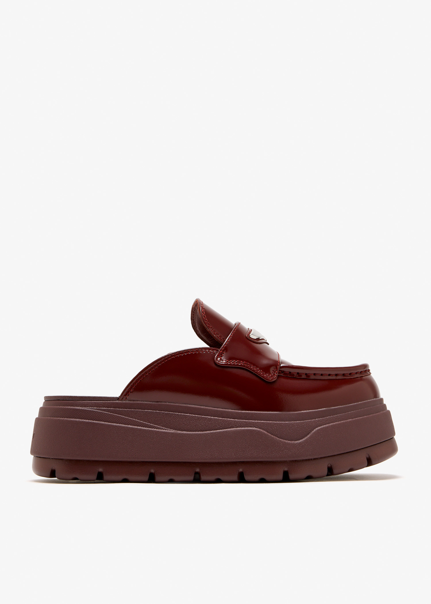 

Air Jordan mules, Burgundy