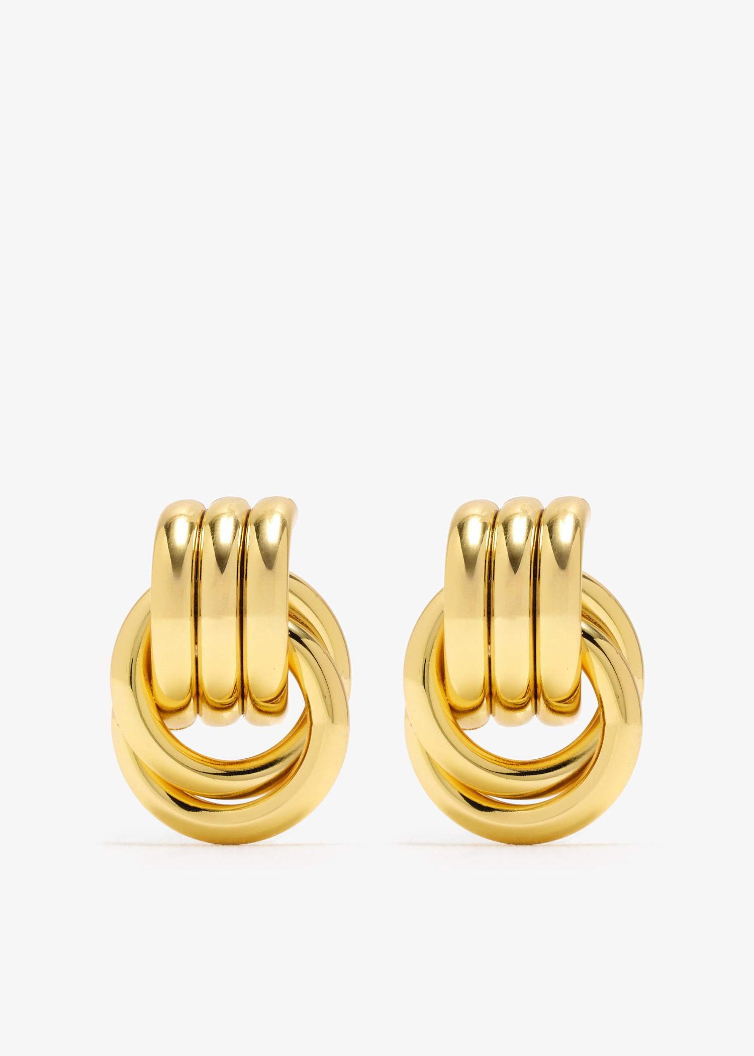 

Baby Knot earrings, Gold