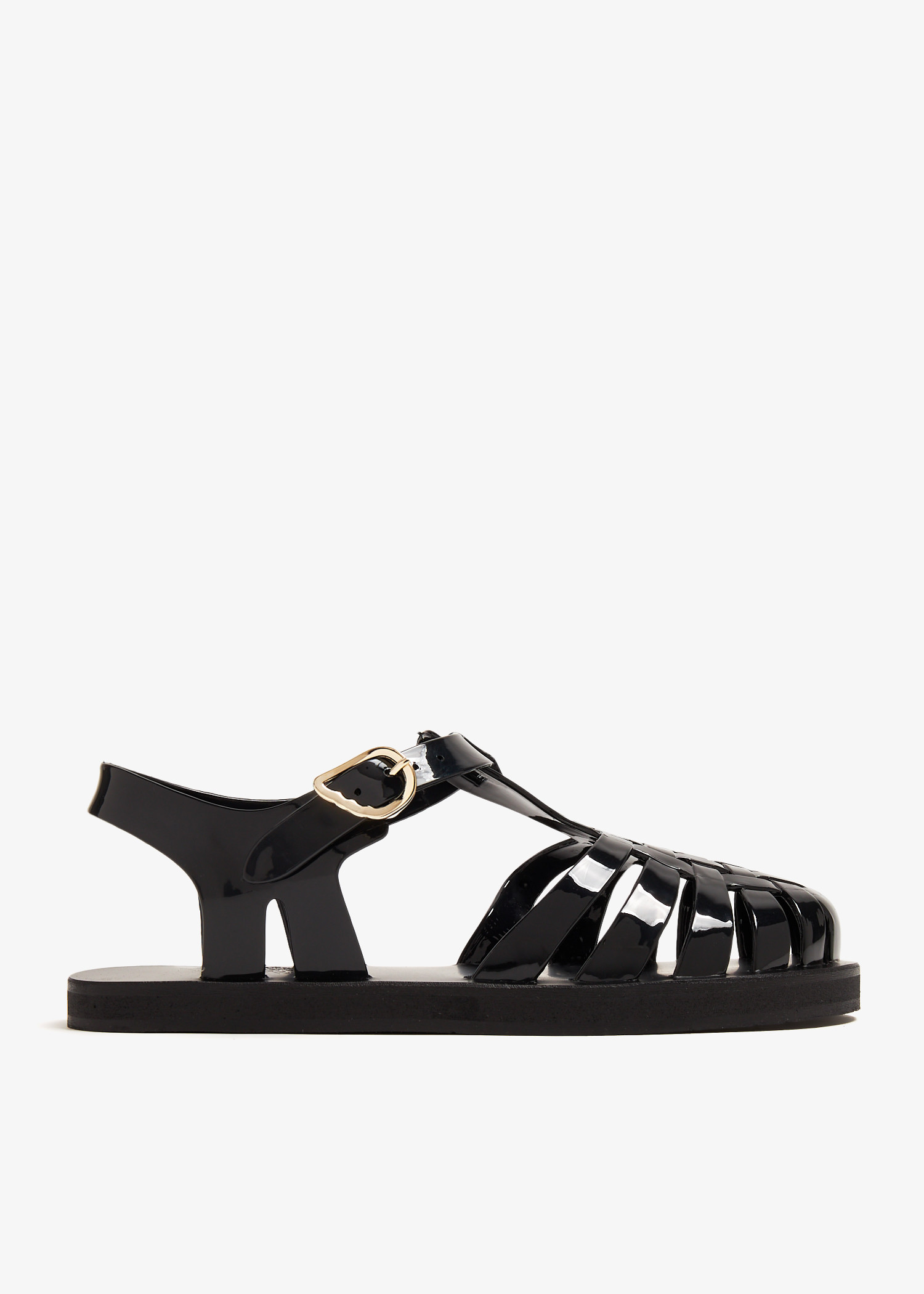 

Homeria sandals, Black