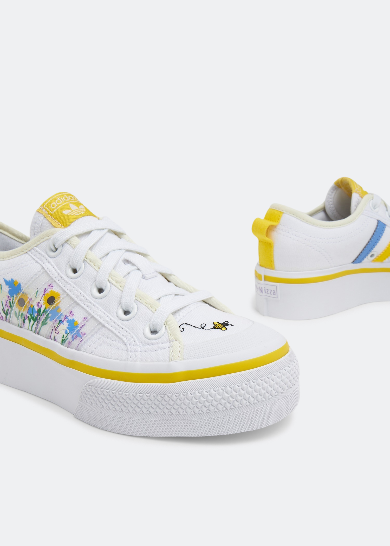 

Nizza platform sneakers, White