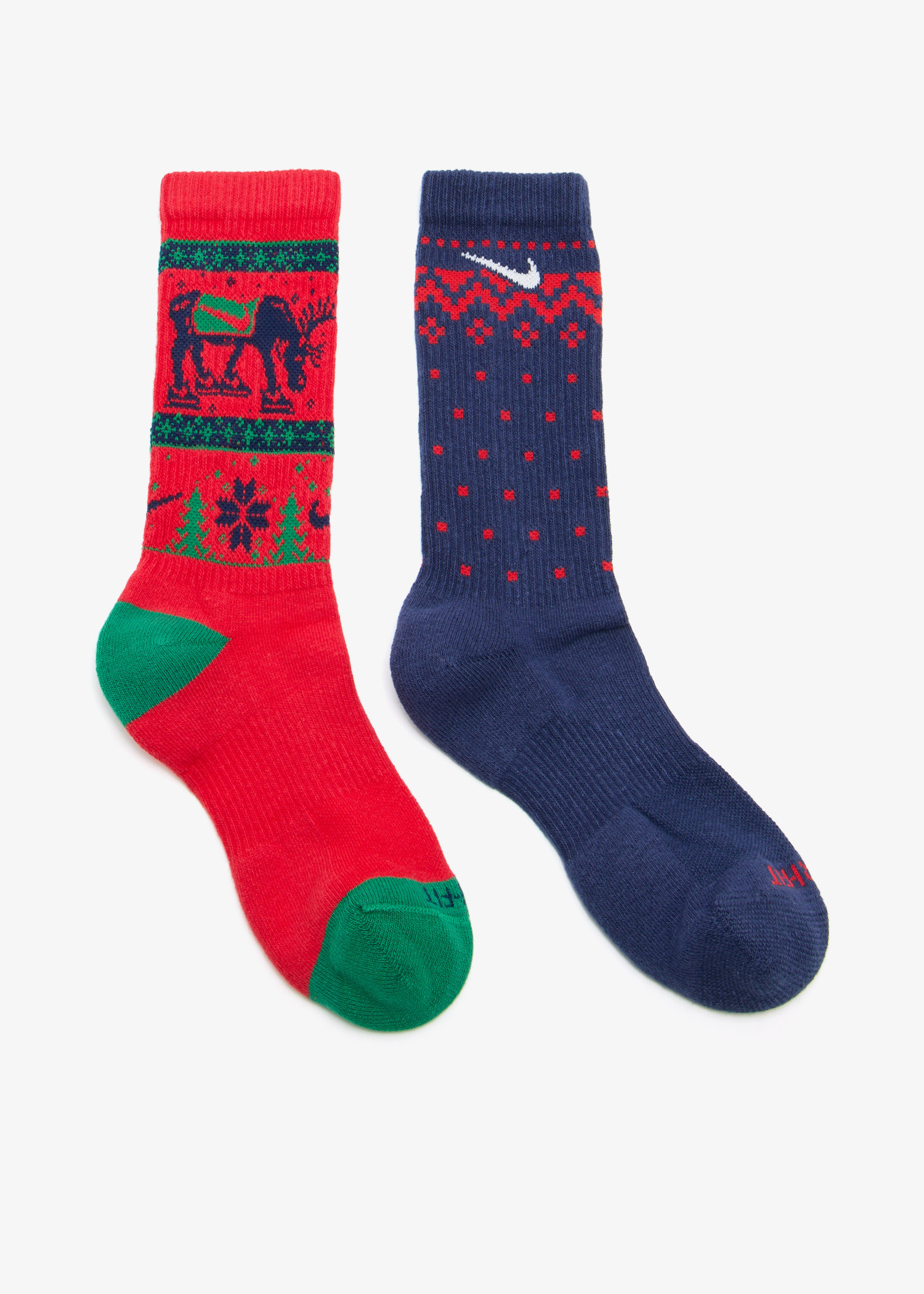 

Winter Wonderland crew socks, Multicolored