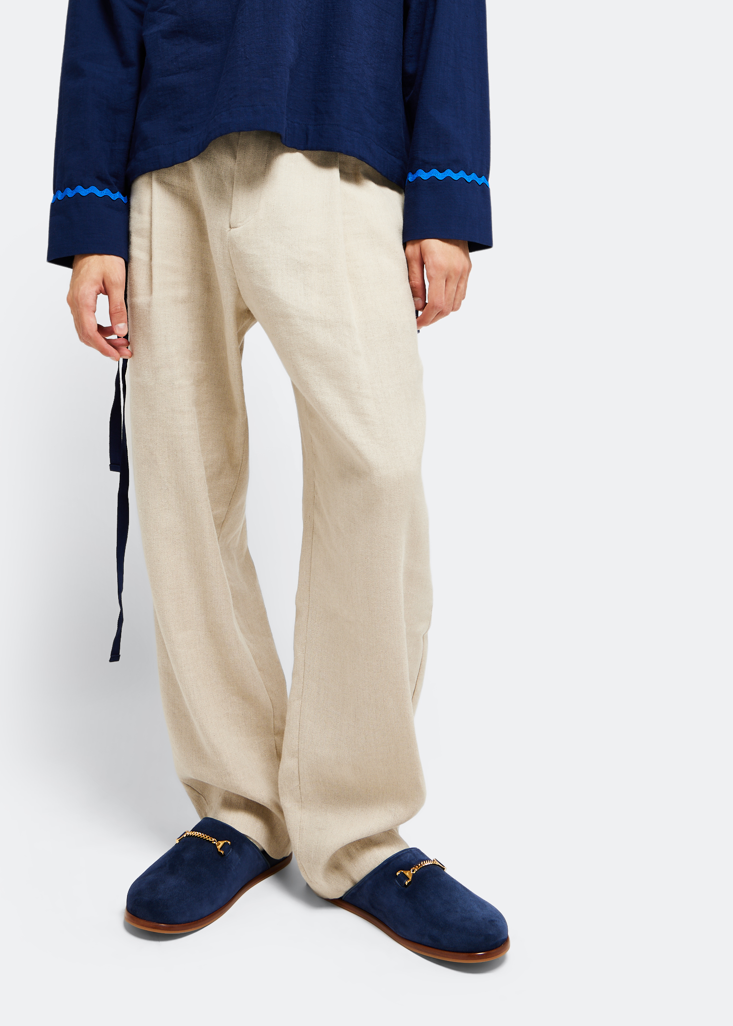 

Quincy slippers, Blue