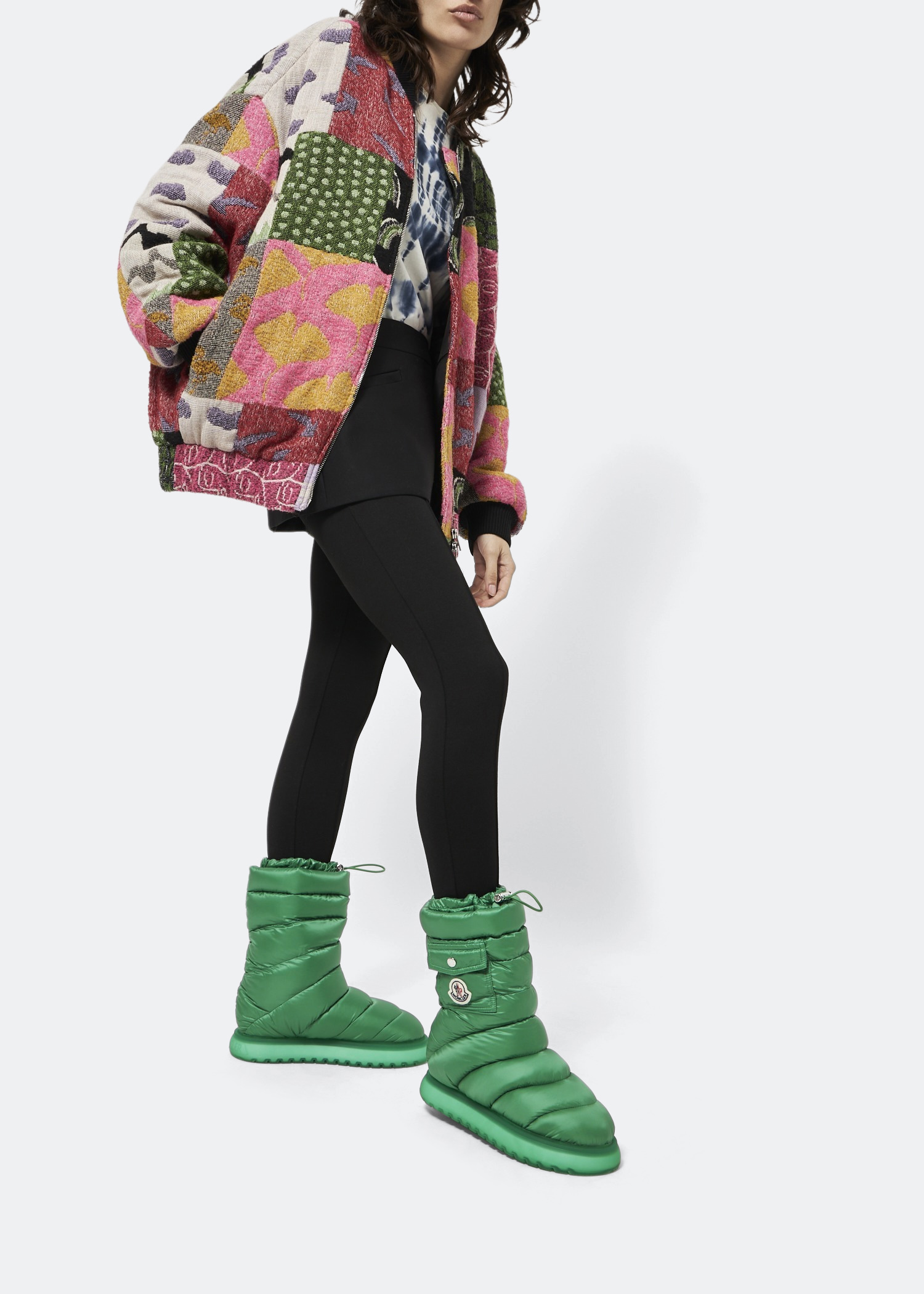 

Gaia Pocket mid boots, Green