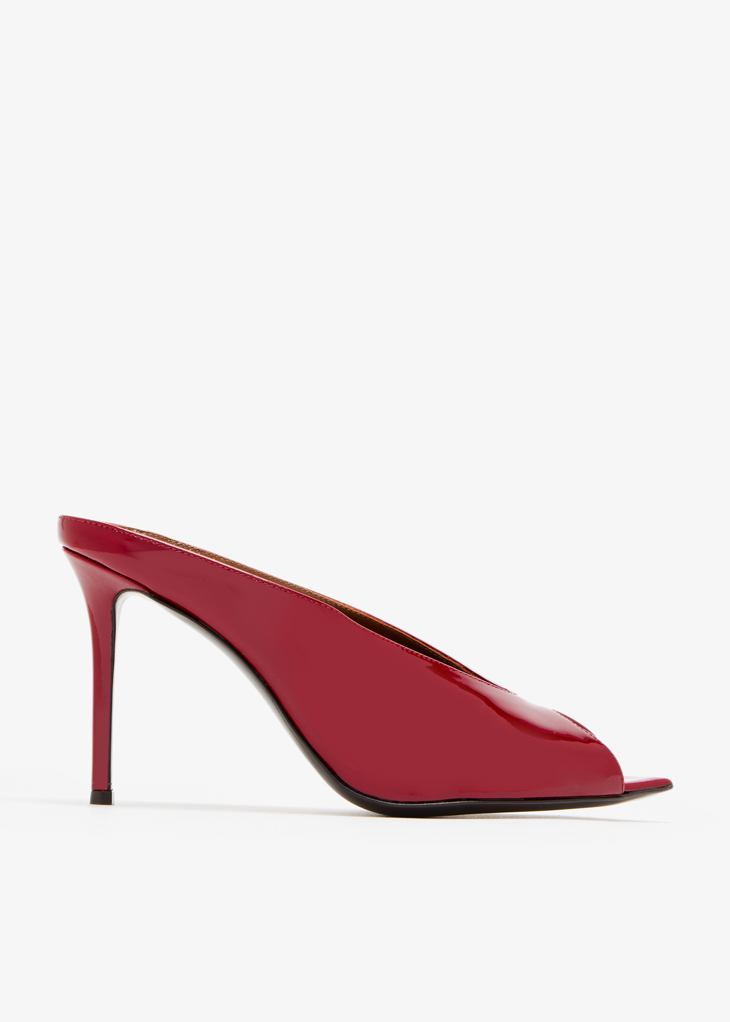 

Lintry 90 Grezzo mules, Red