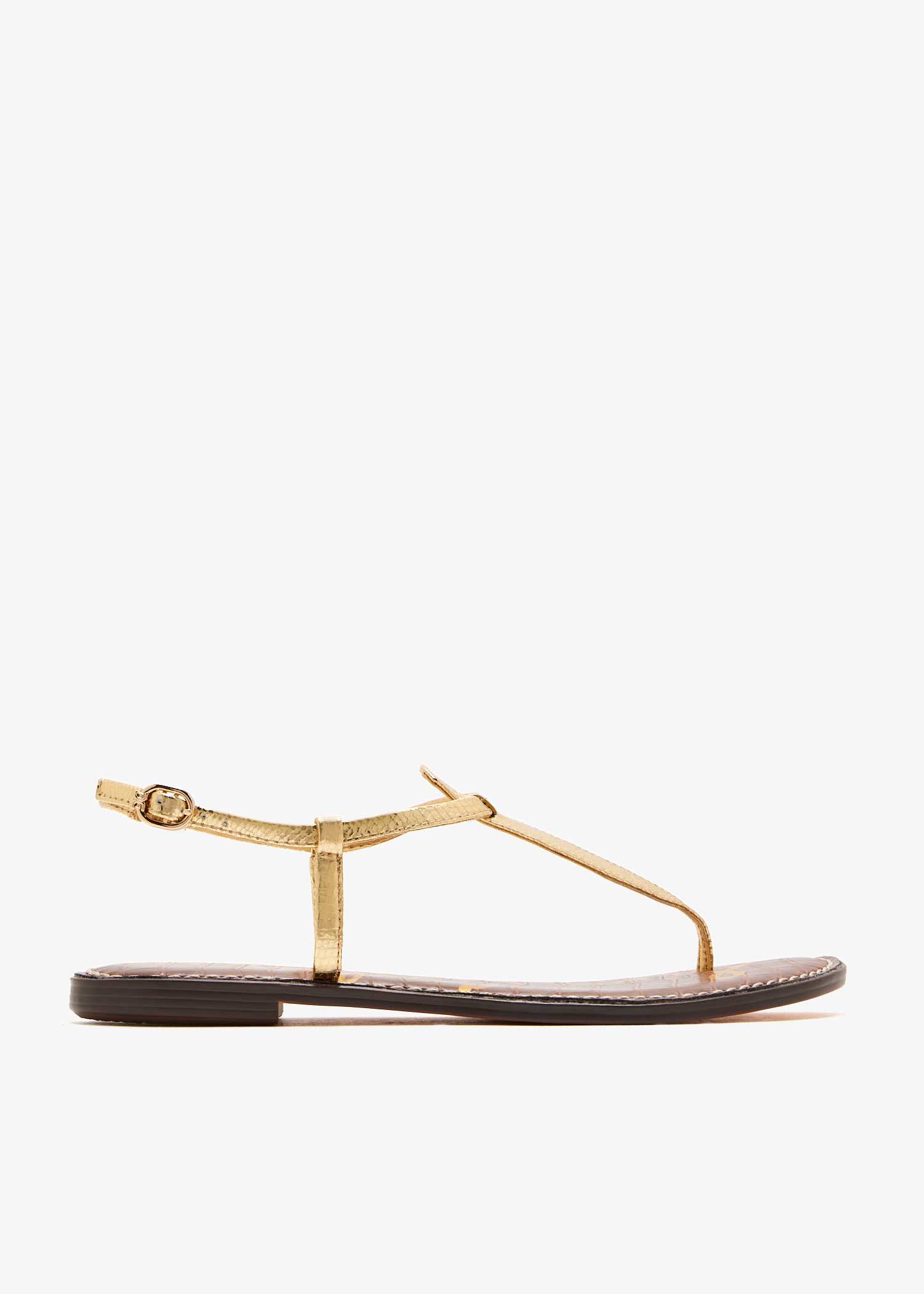 

Gigi thong sandals, Gold