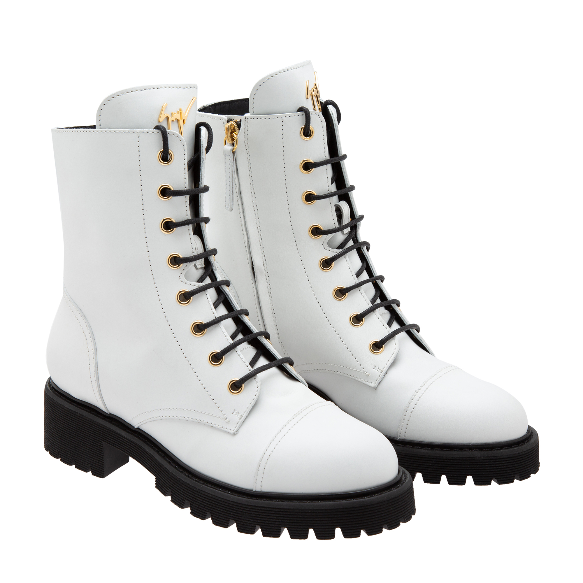 

Chris High boots, White