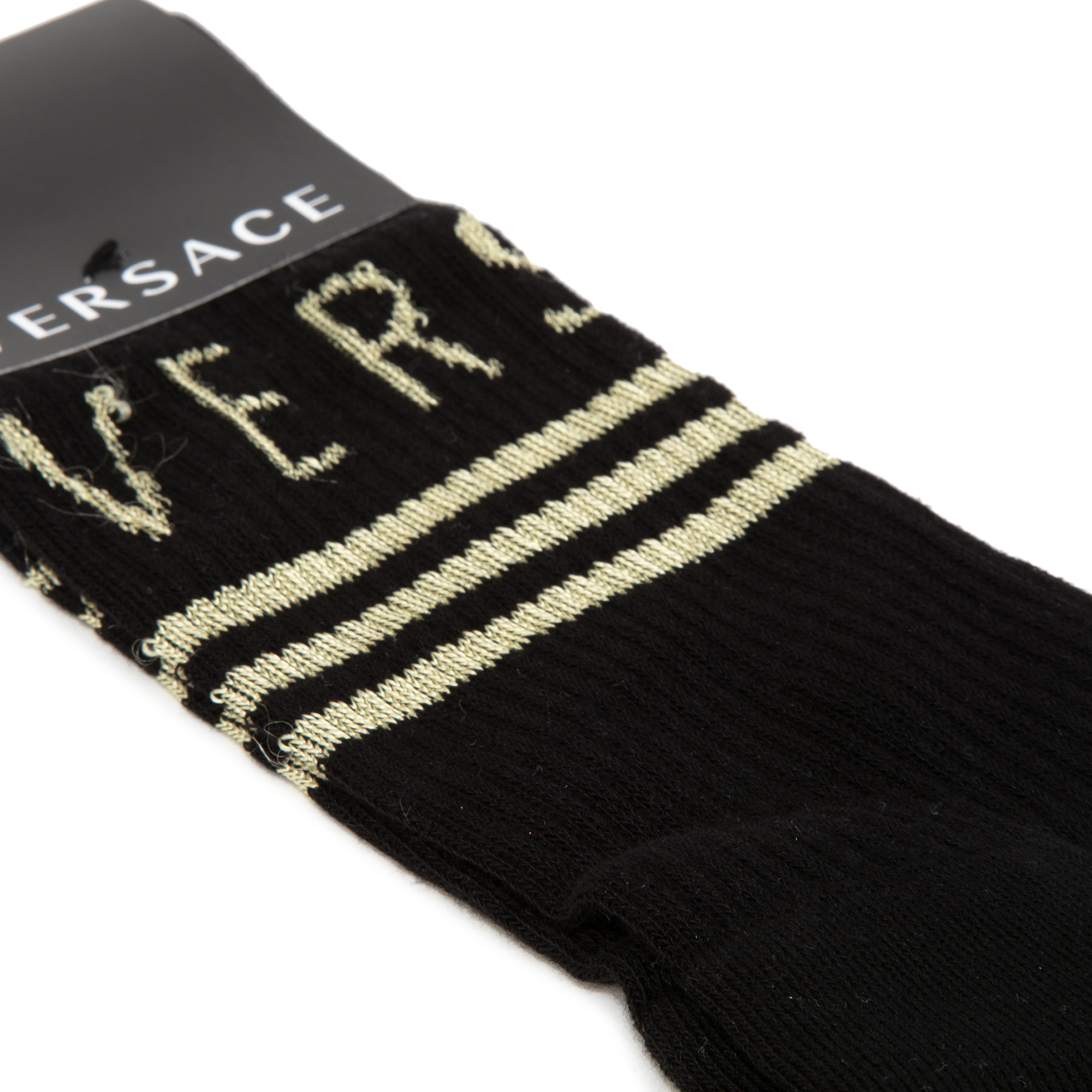 

1990' vintage logo socks, Black