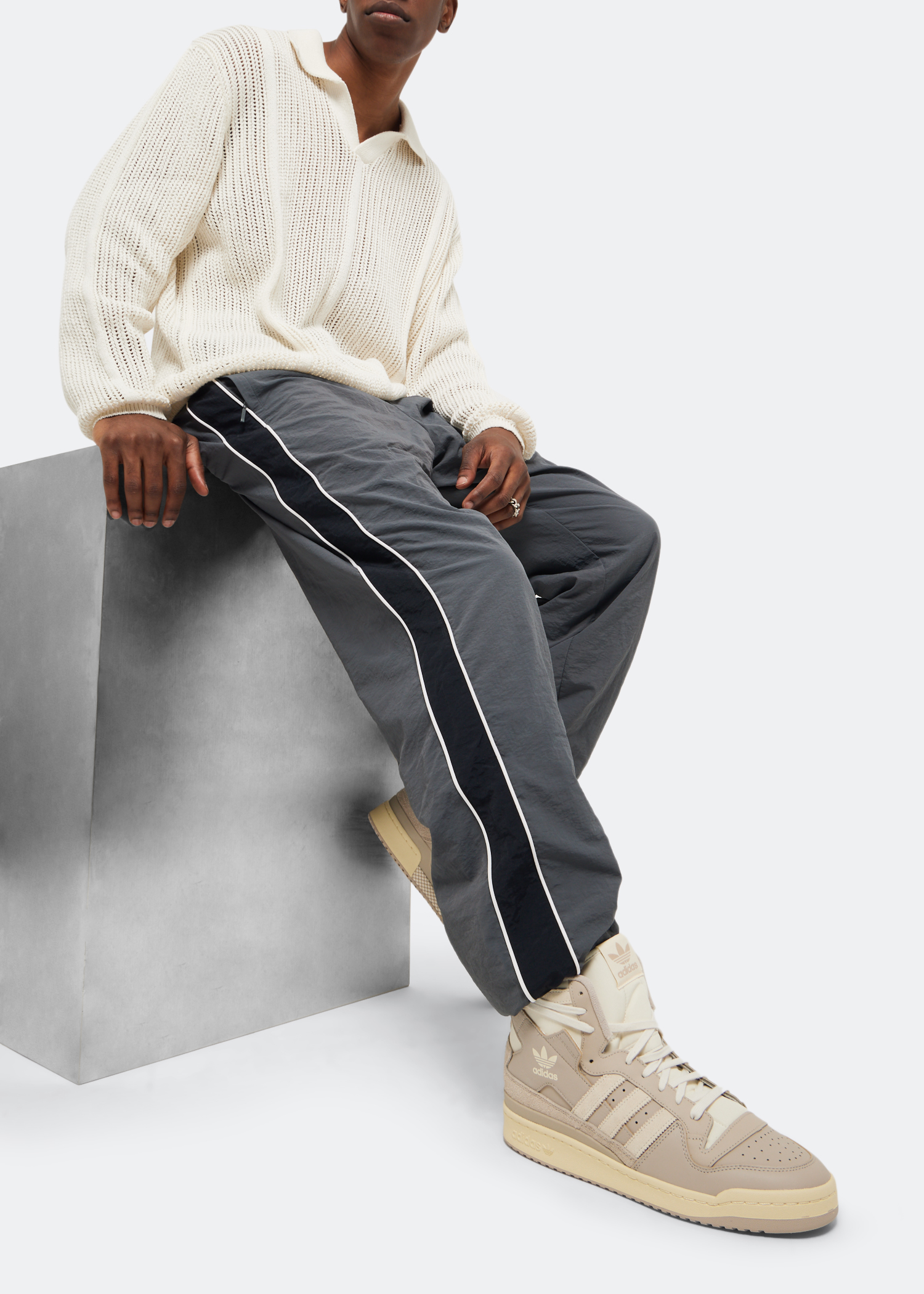 

Forum 84 Hi sneakers, Beige