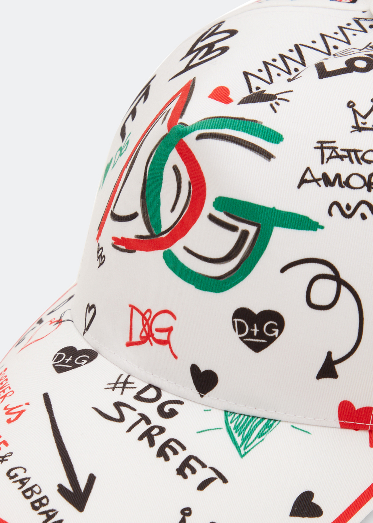 

DG cap, White