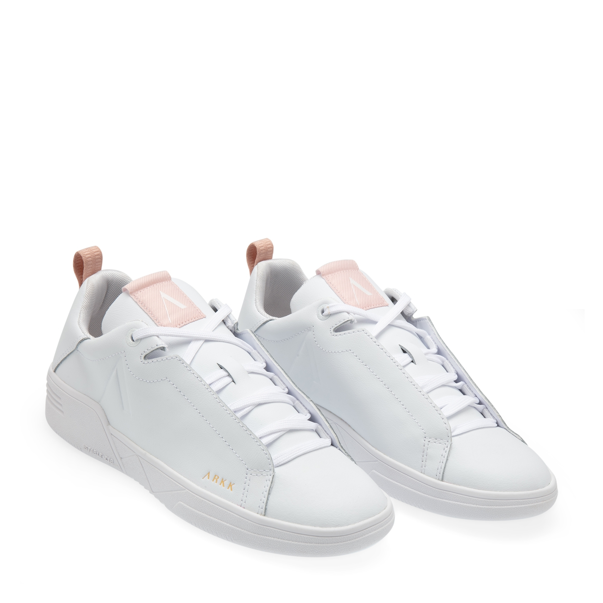 

Uniklass leather sneakers, White