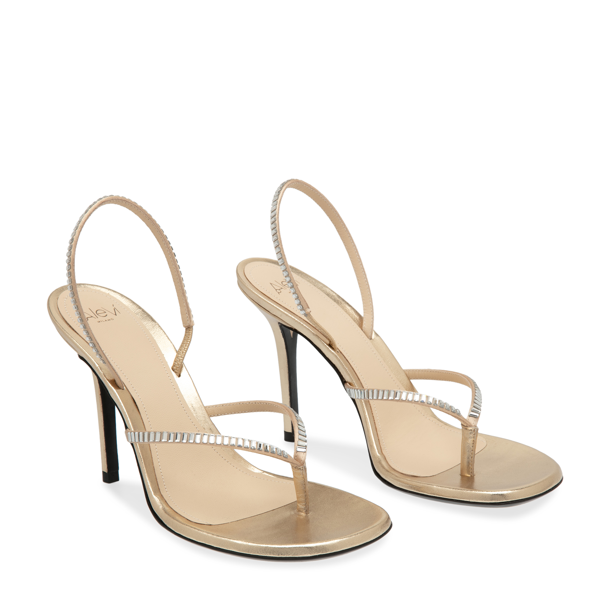 

Inez sandals, Gold