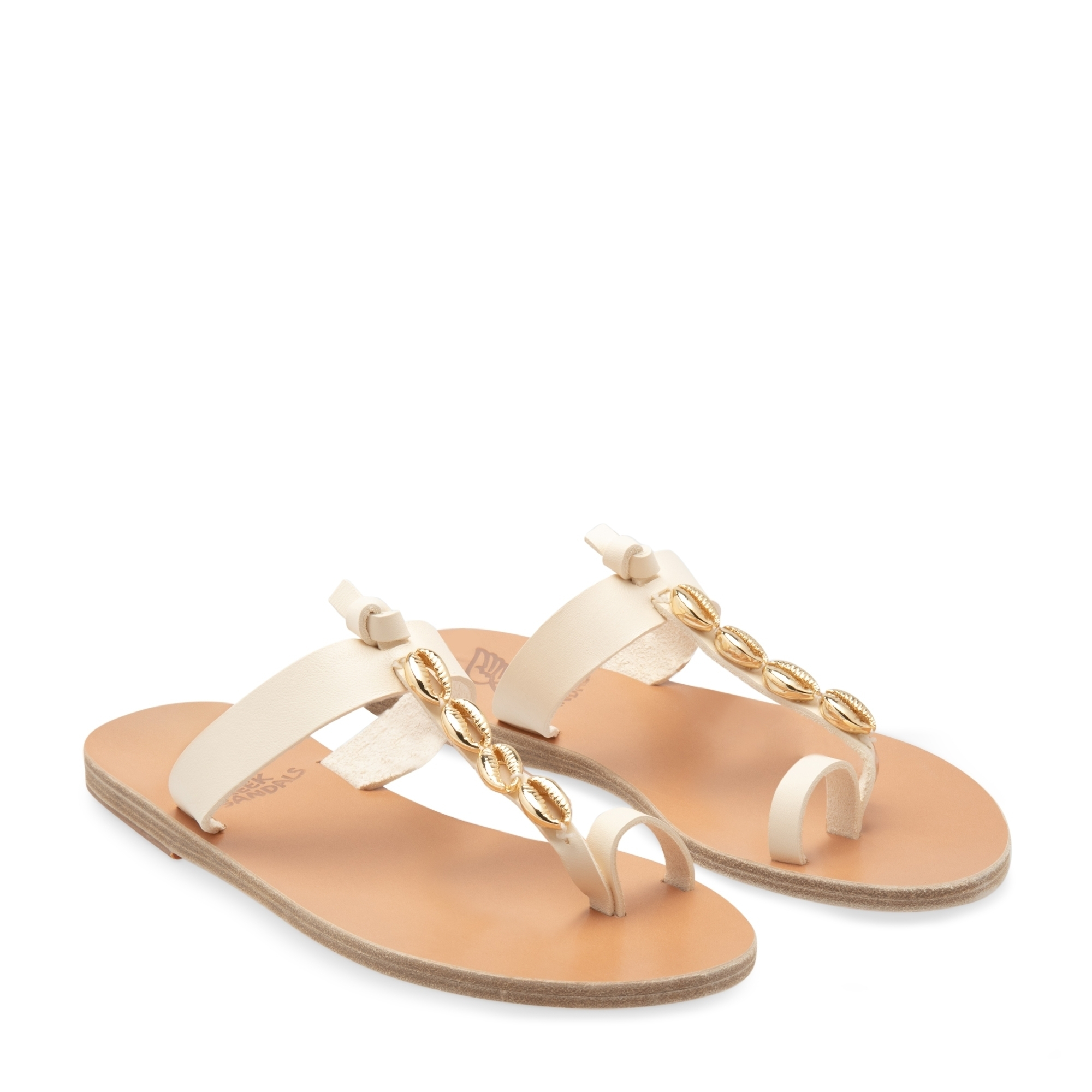 

Iris sandals, White