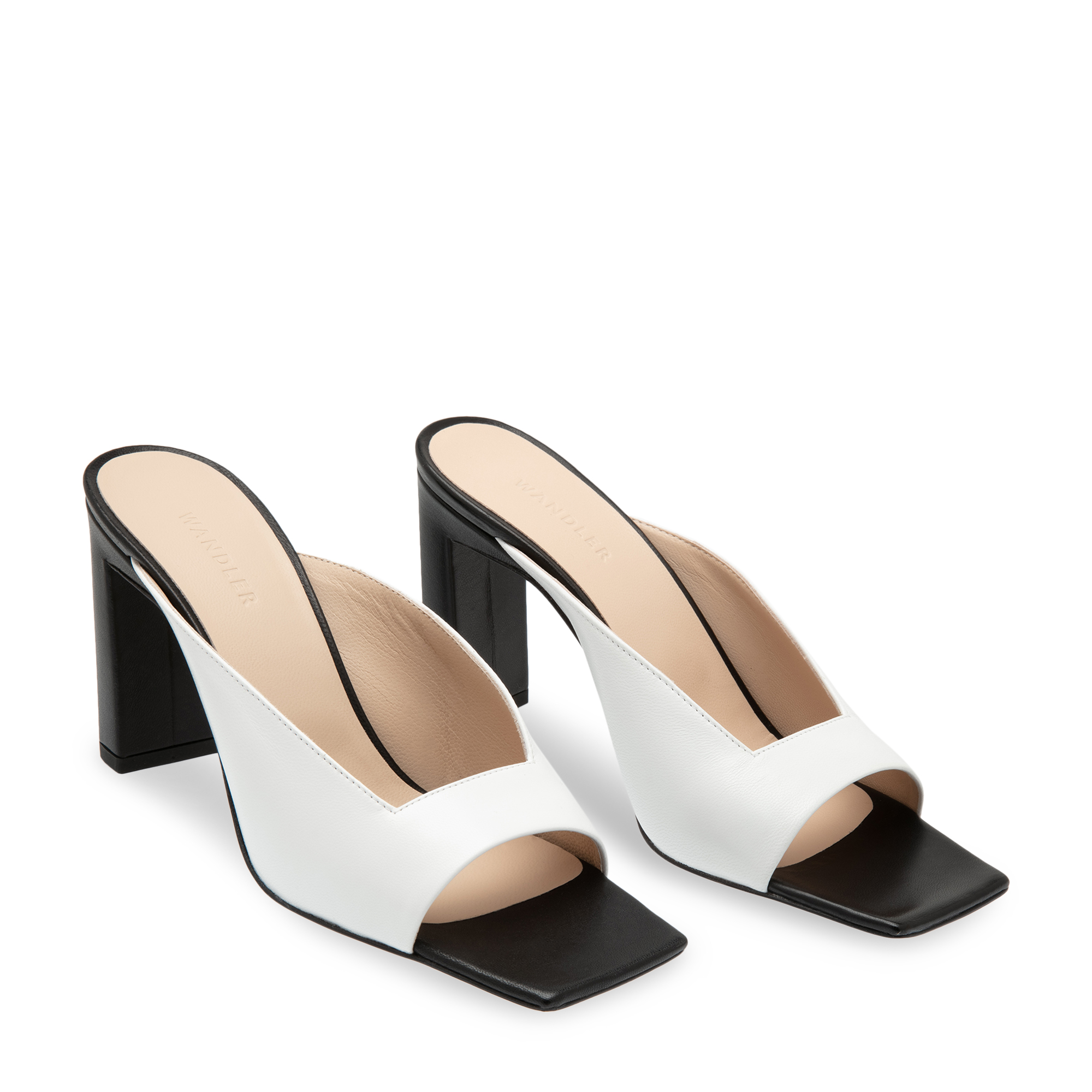 

Isa sandals, White