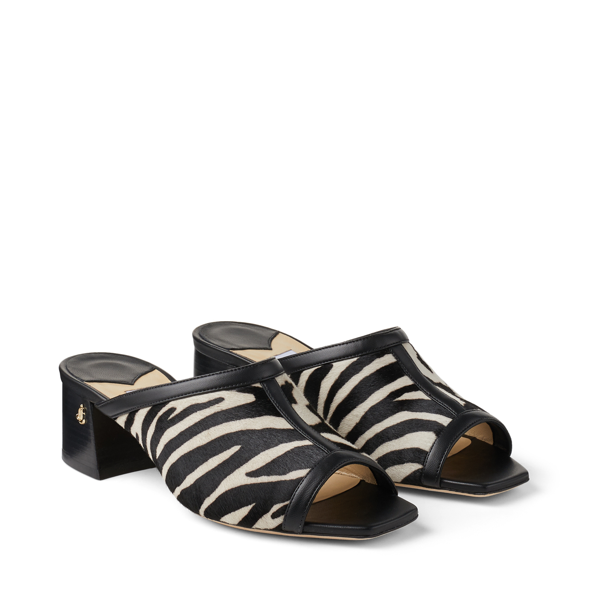 

Joud 45 mules, Animal print