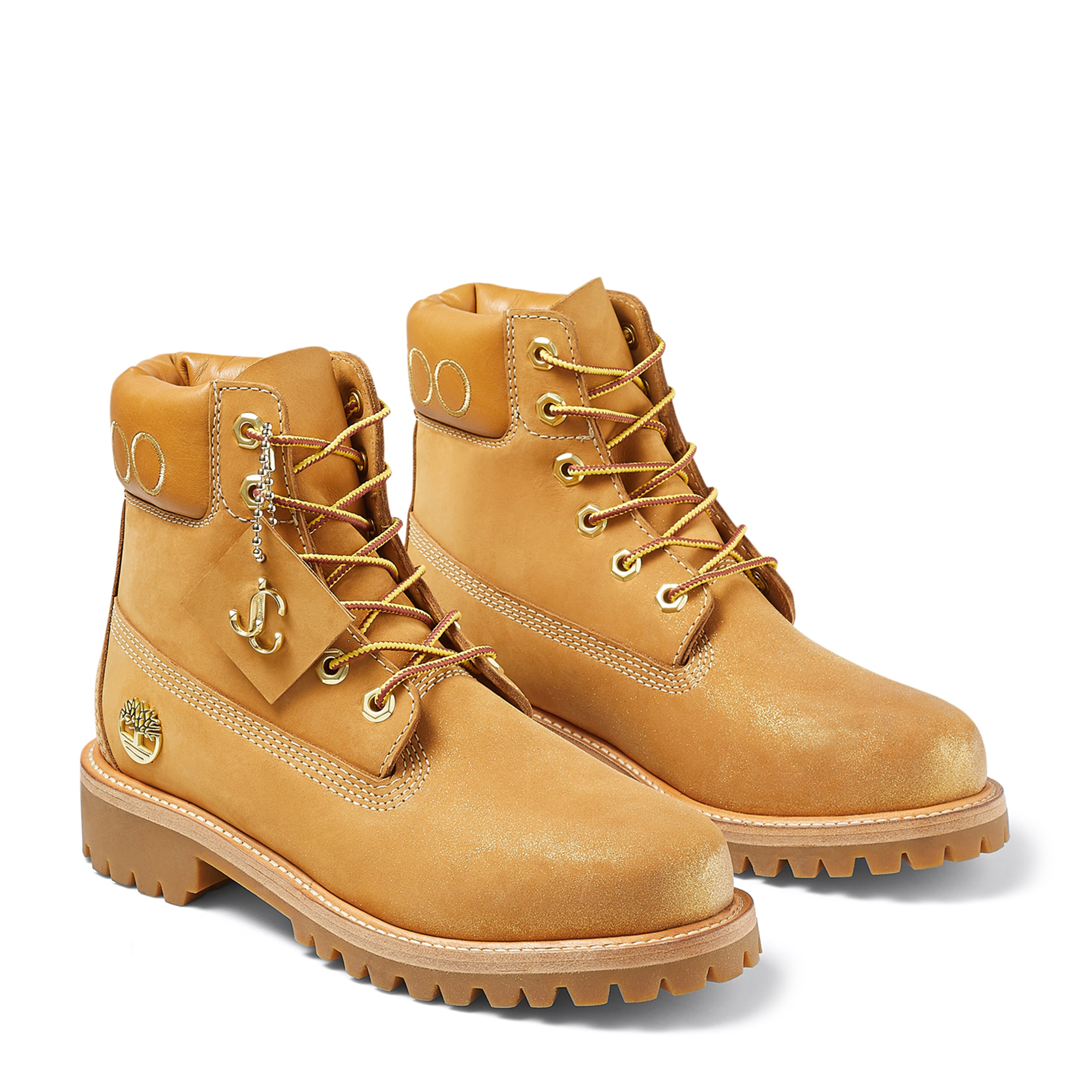

x Timberland nubuck boots, Beige