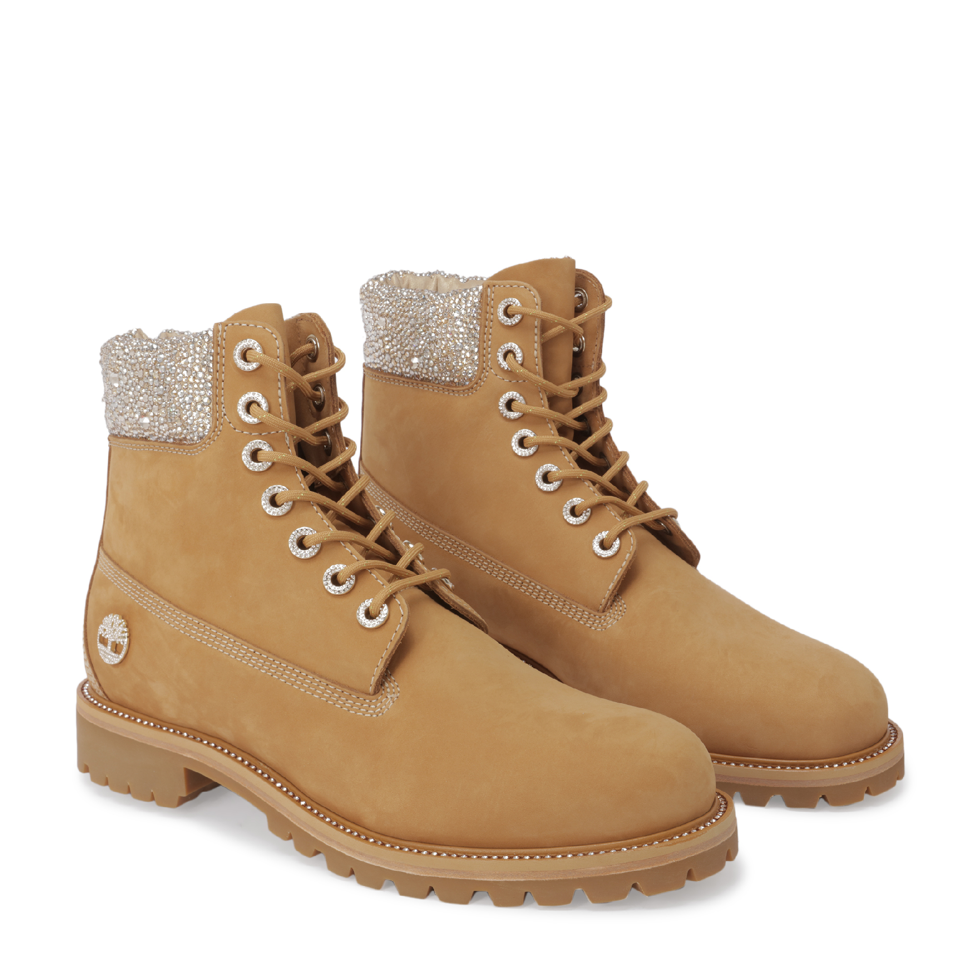 

x Timberland nubuck boots, Beige