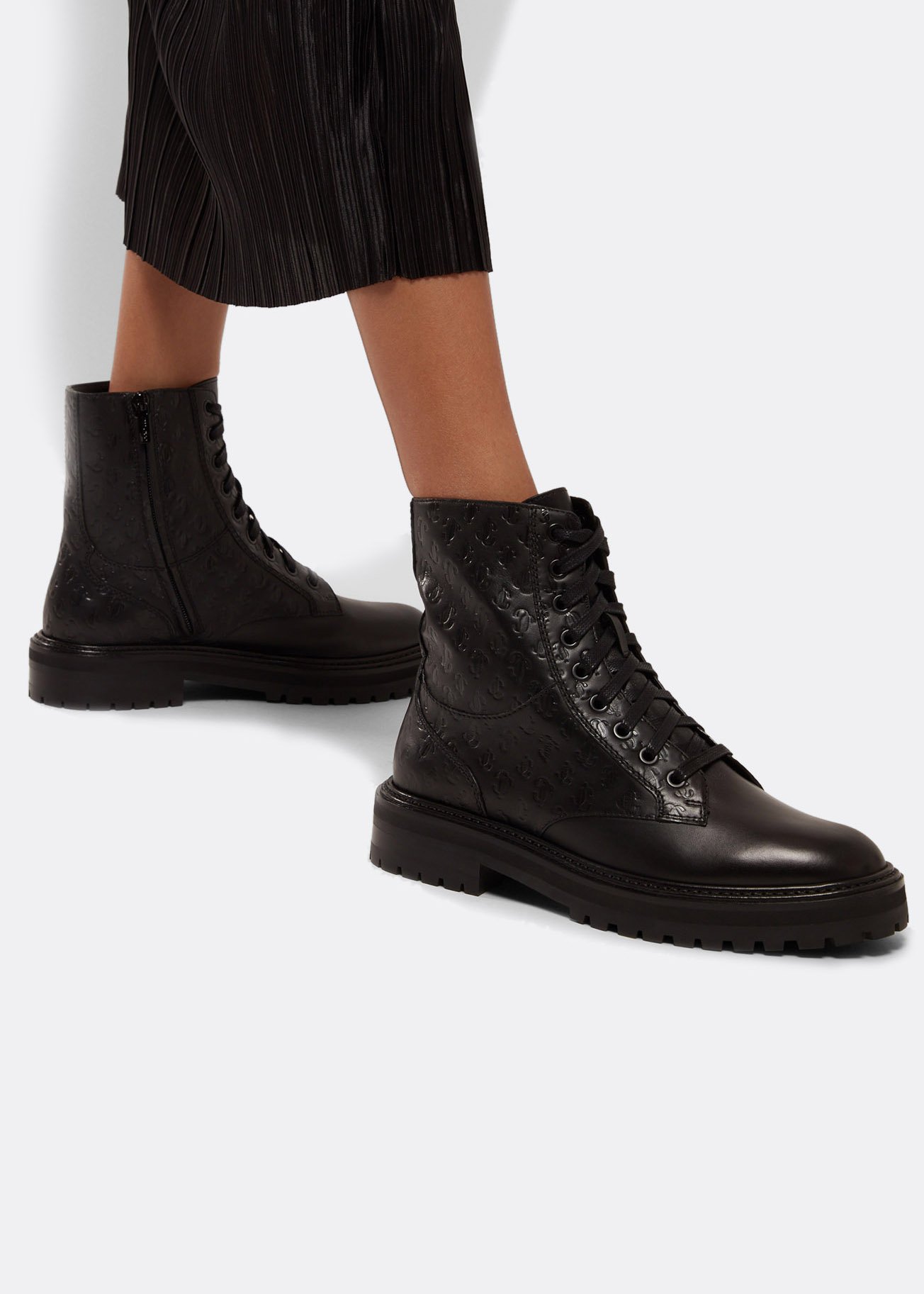 

Cora combat boots, Black