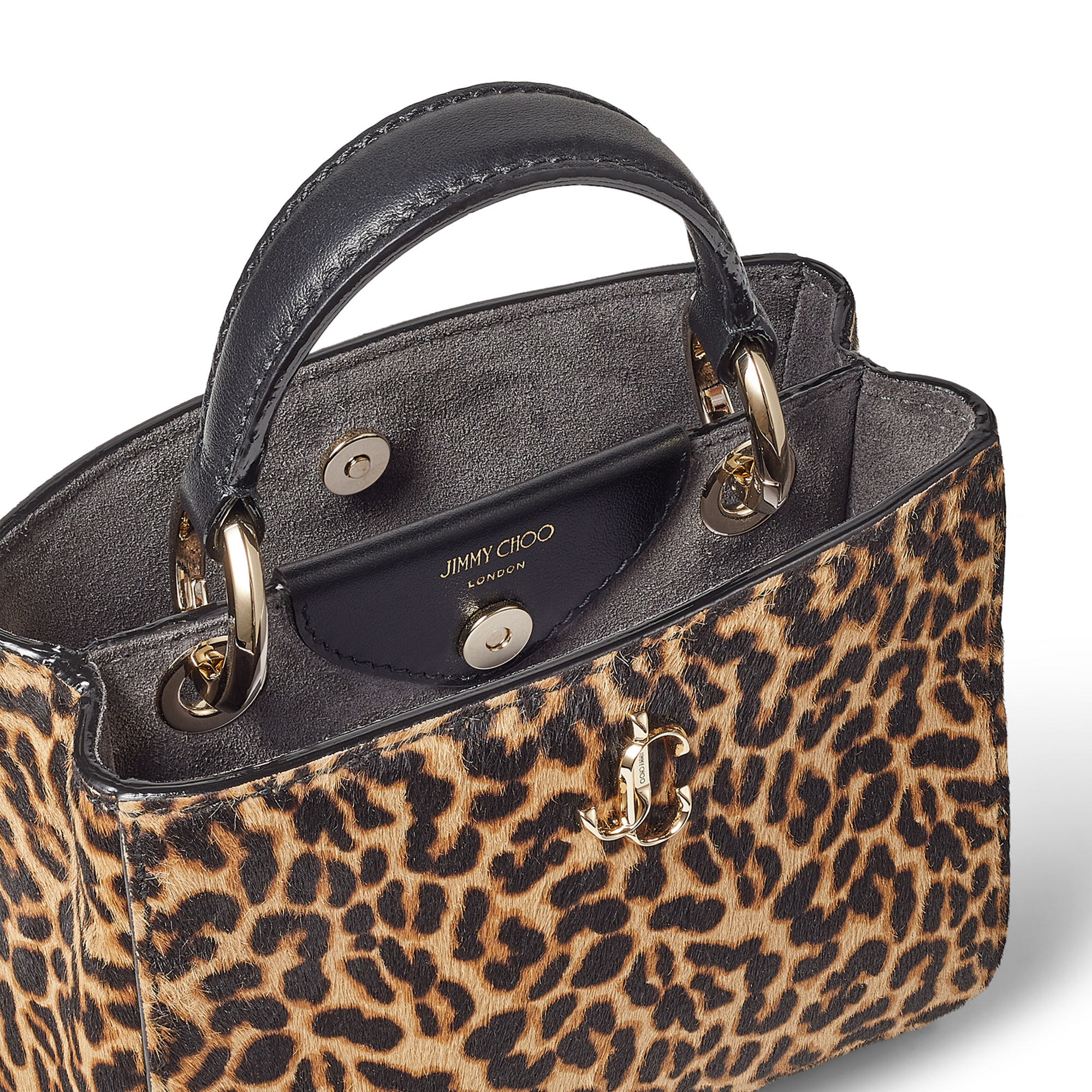 

Varenne mini top-handle bag, Animal print