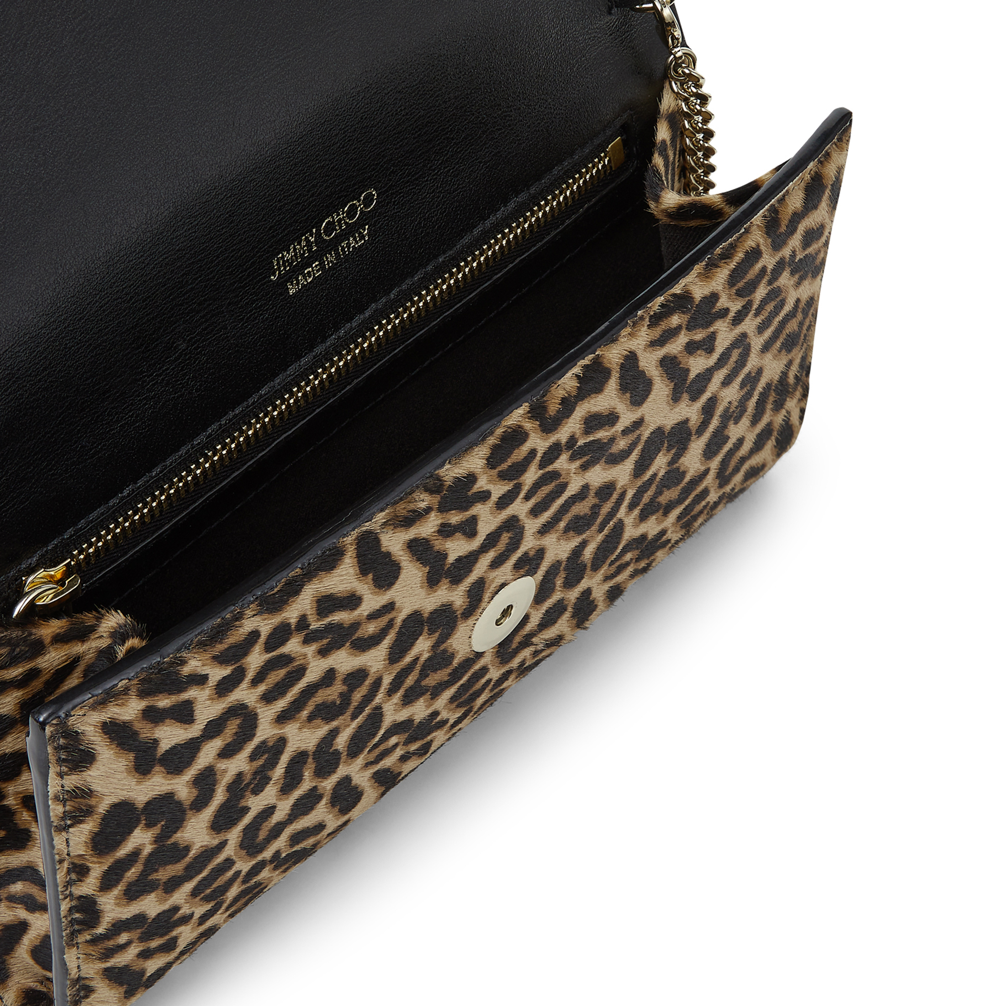 

Chain wallet, Animal print