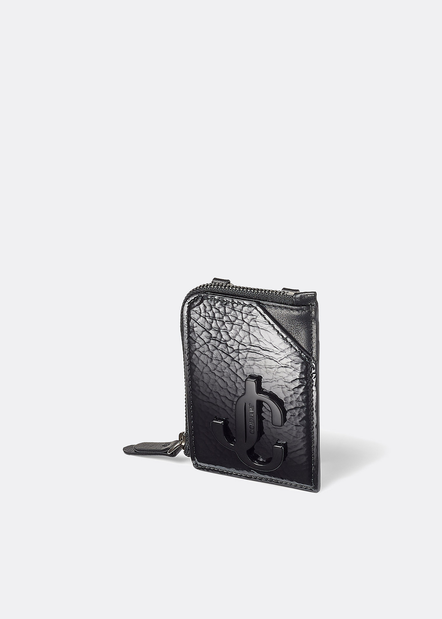 

JC chain card holder, Black