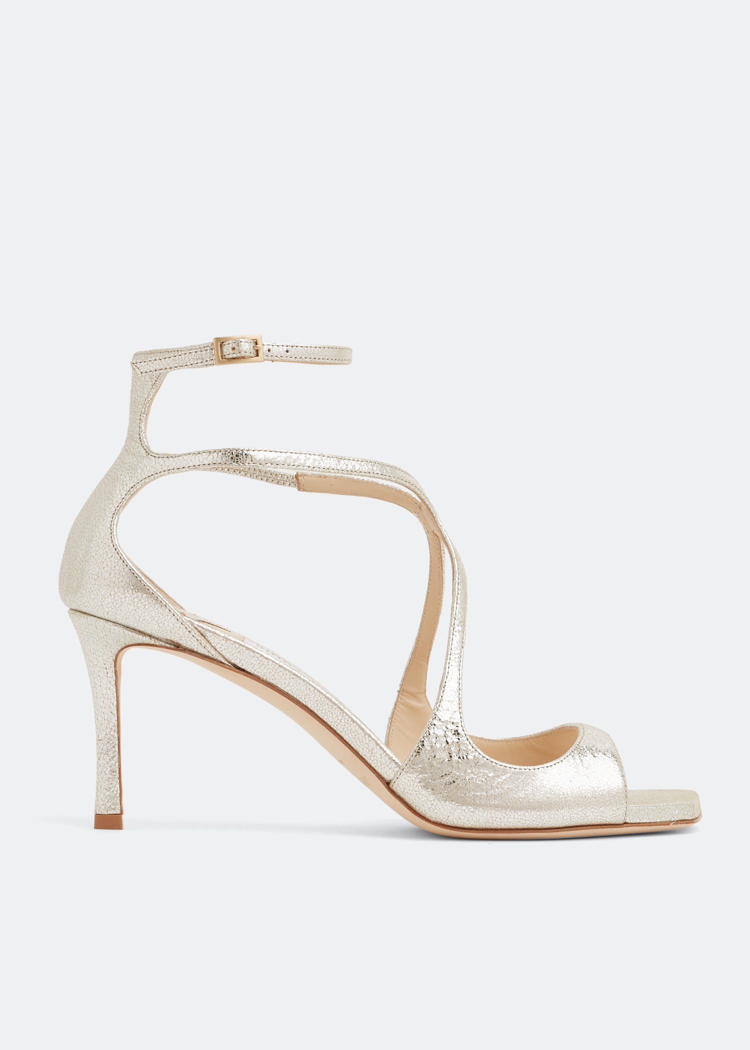 

Azia 75 sandals, Metallic