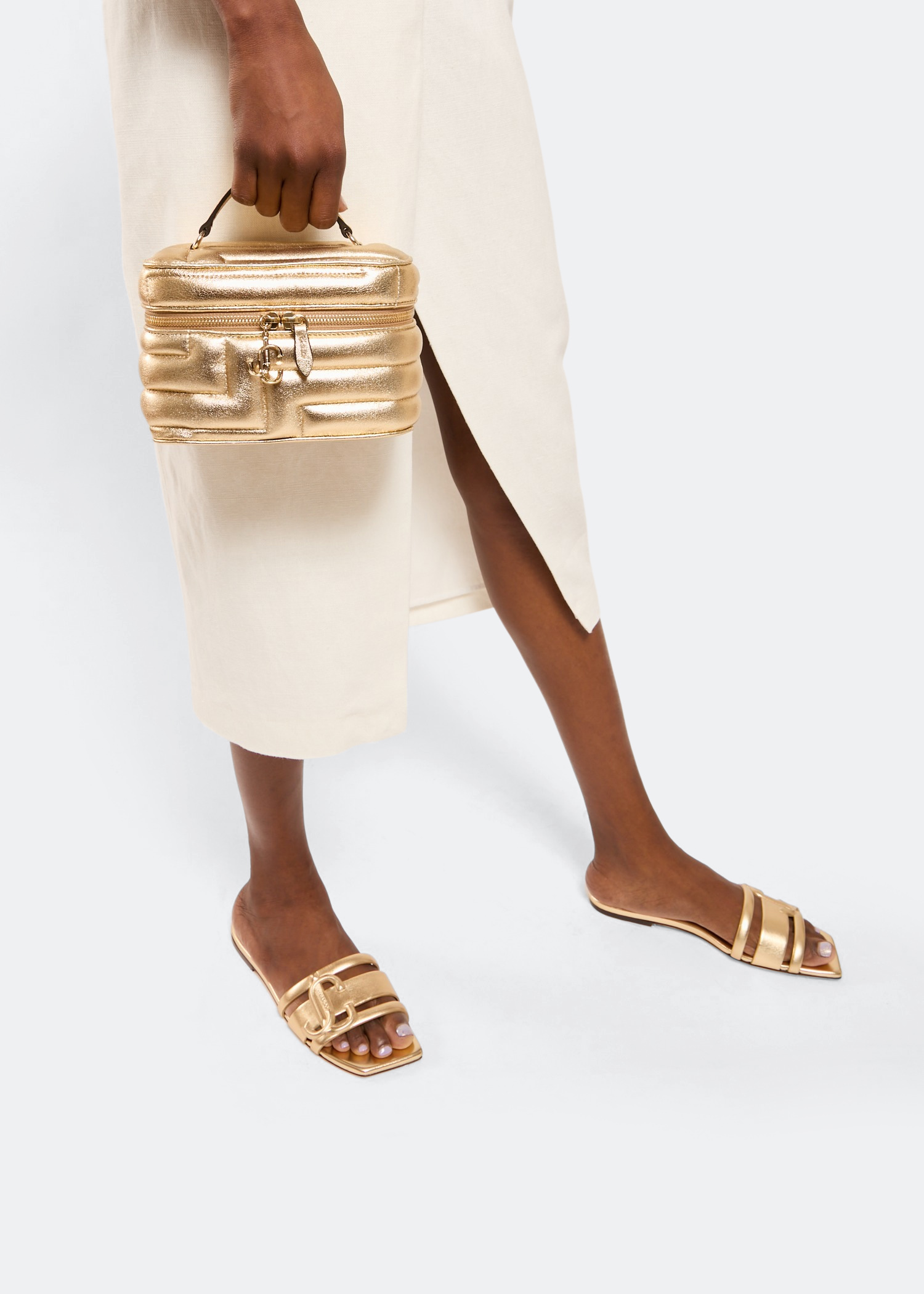 

Avenue vanity case, Gold