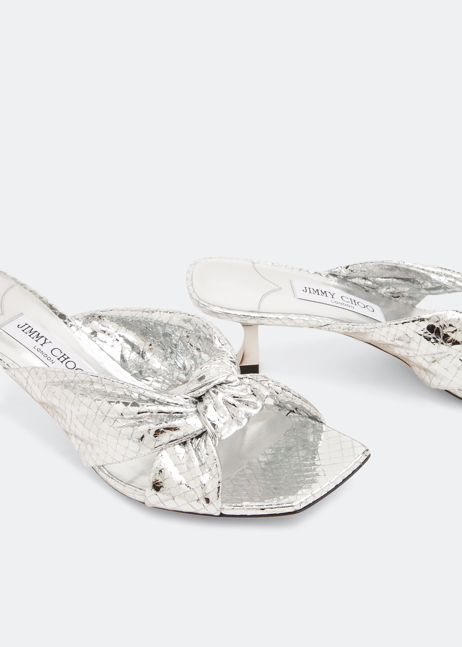 

Avenue mules, Silver