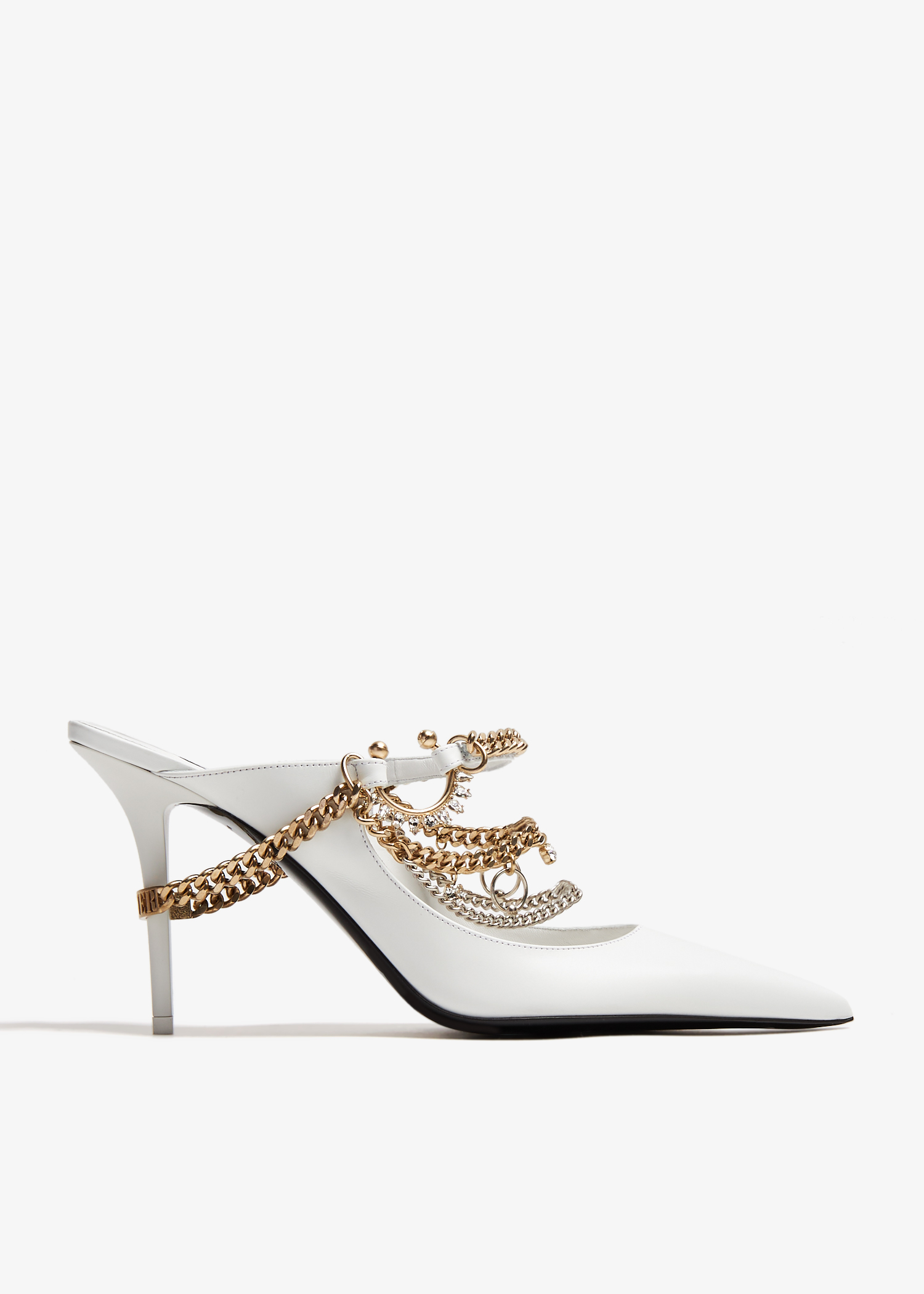 

x Jean Paul Gaultier Bing 90 mules, White