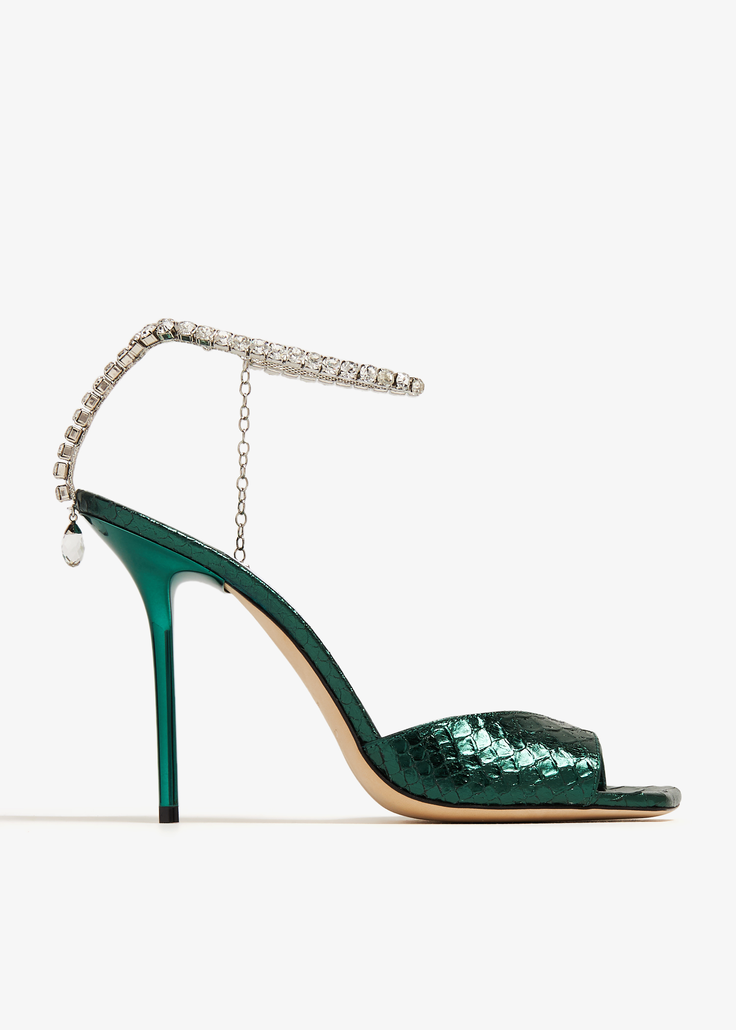 

Saeda 100 sandals, Green