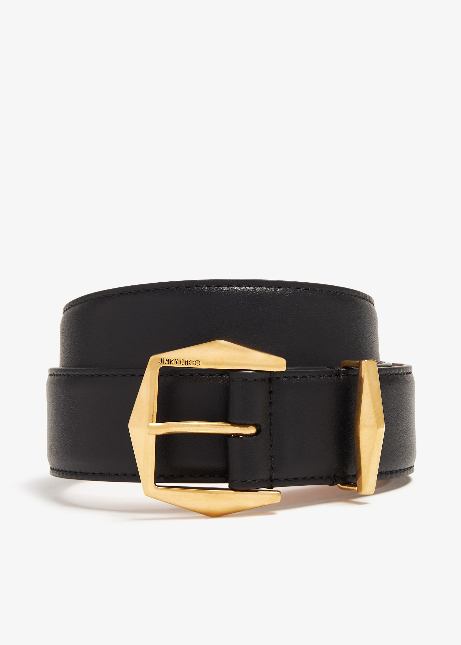 

Diamond clasp belt, Black