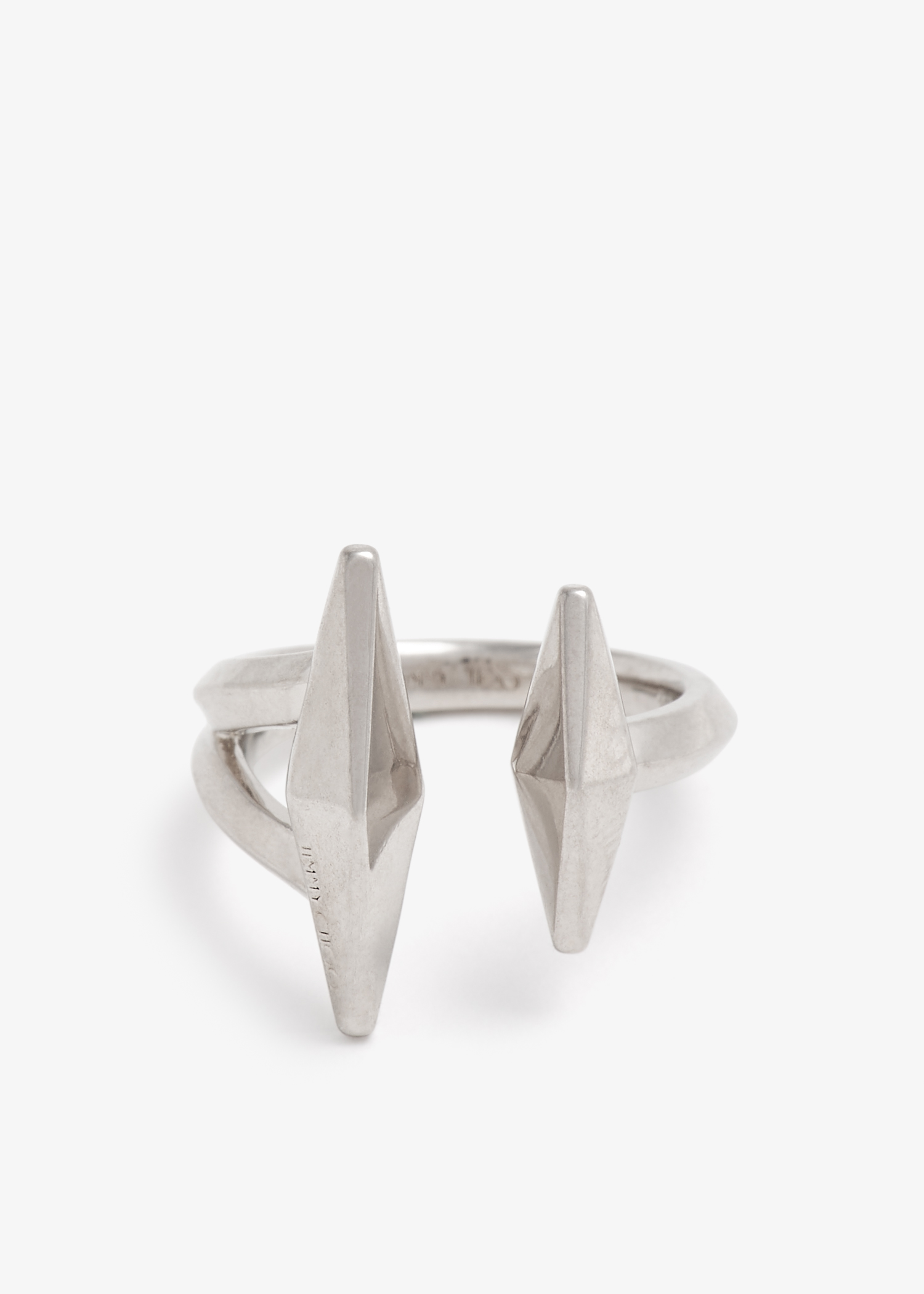 

Double Diamond ring, Silver