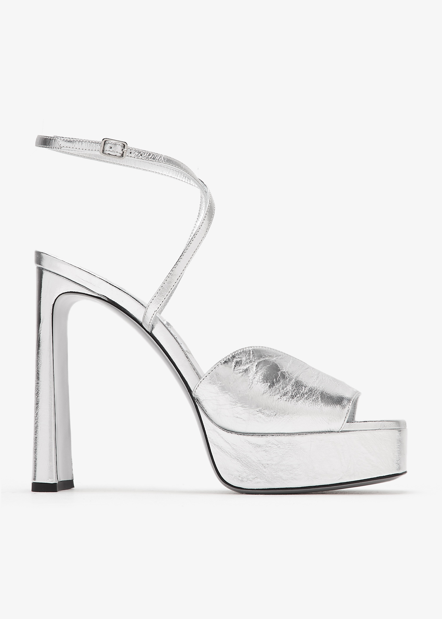 

Karli 125 platform sandals, Silver