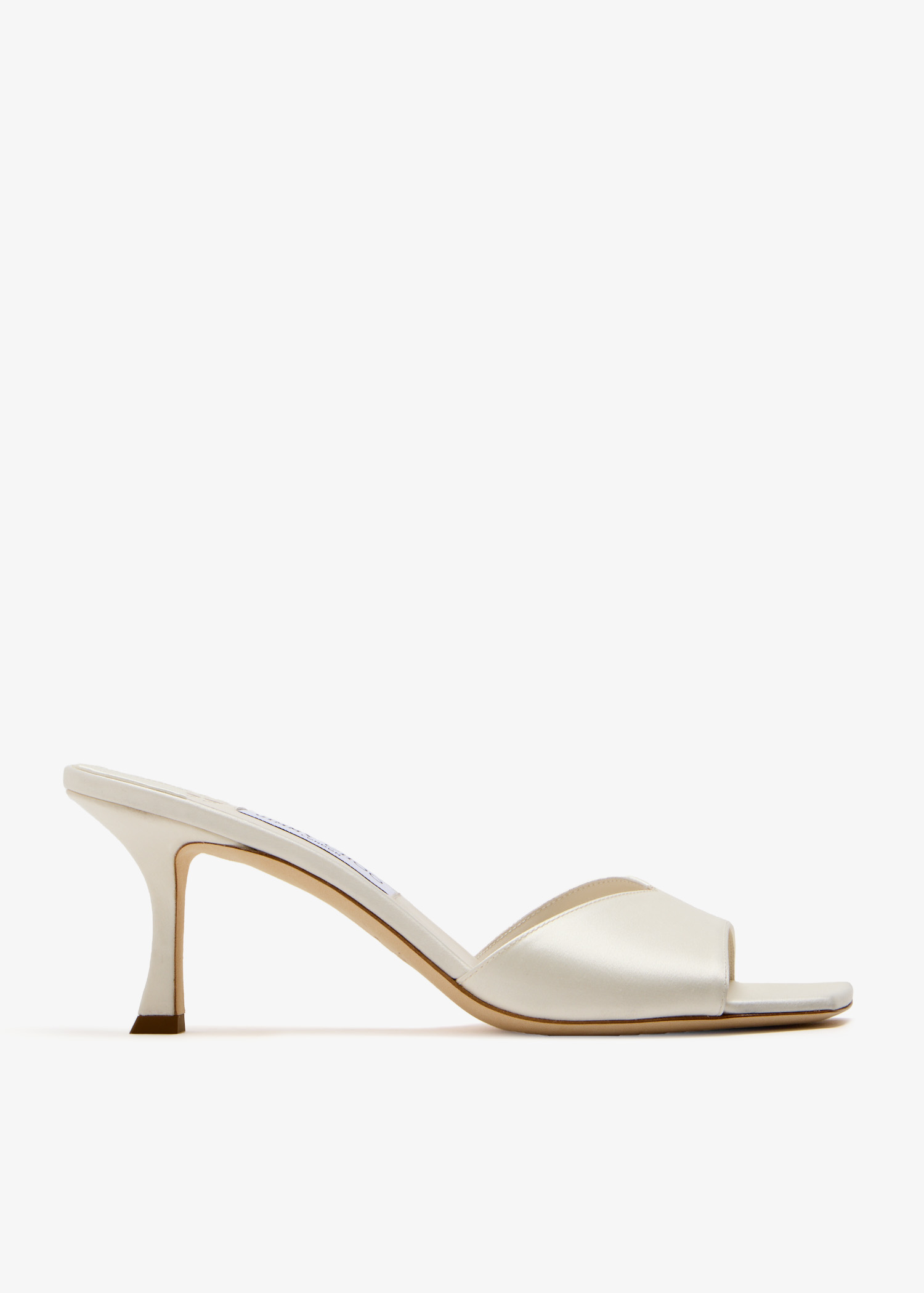 

Skye 70 mule sandals, White