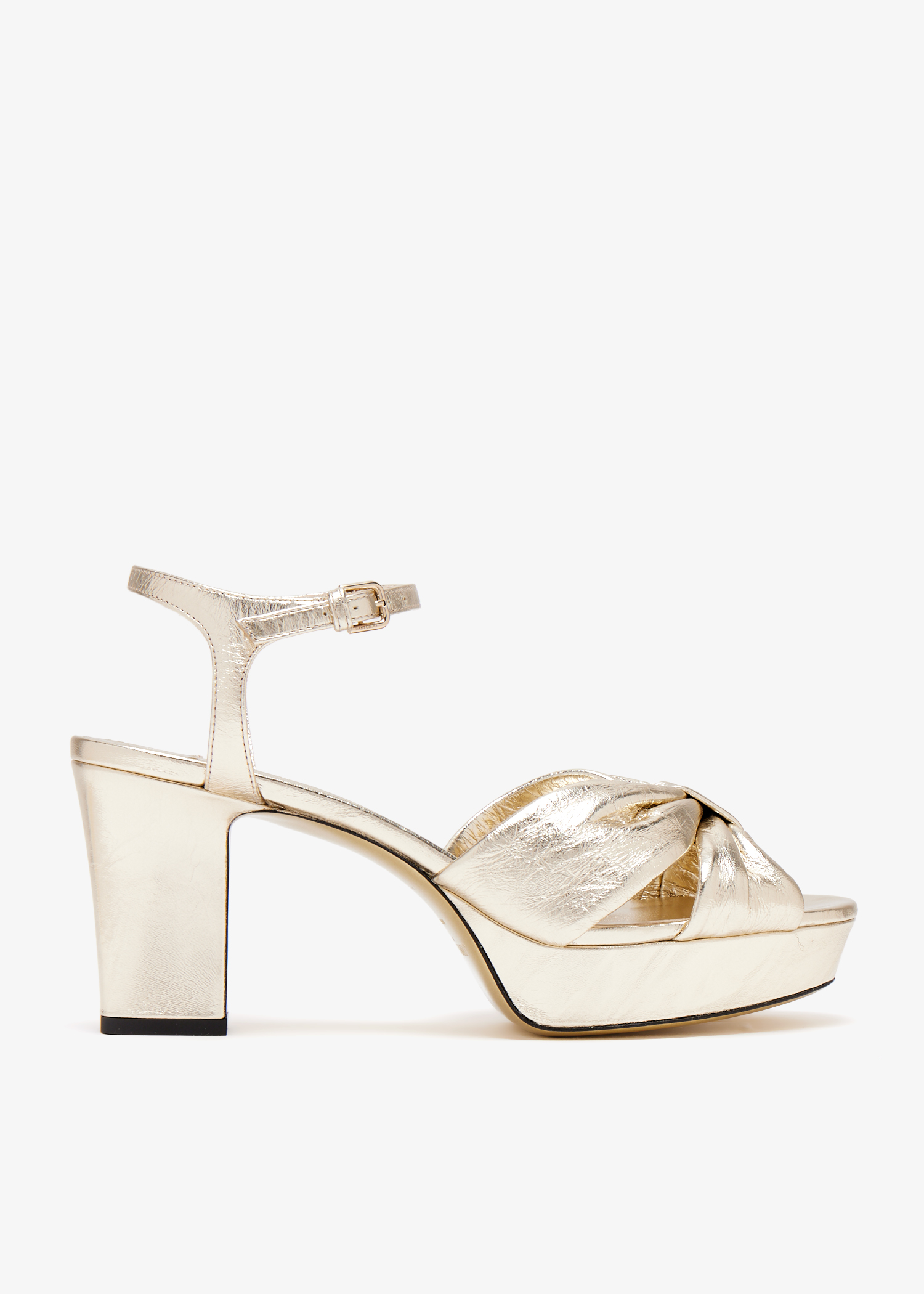 

Heloise 80 platform sandals, Gold