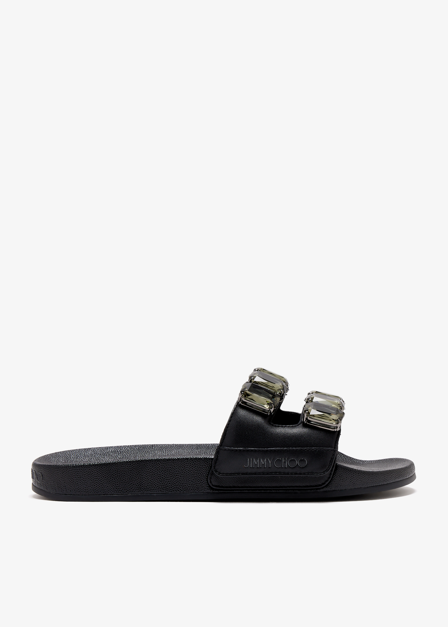 

Fitz slide sandals, Black