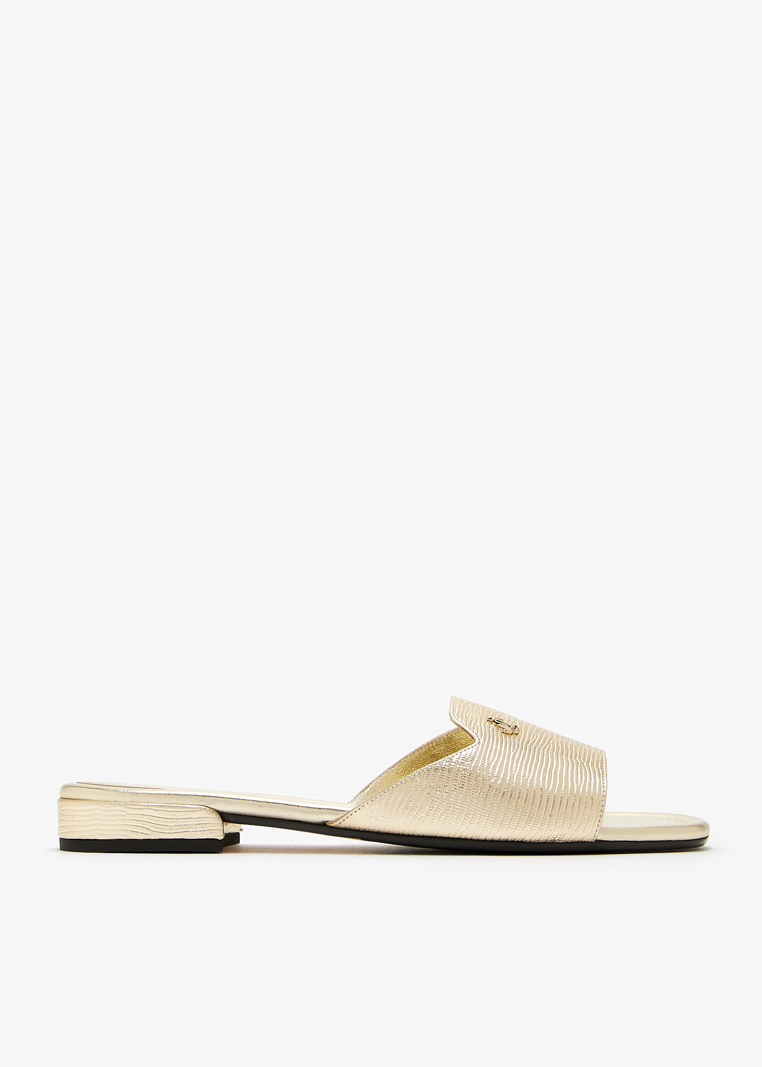 

Dina flat sandals, Gold