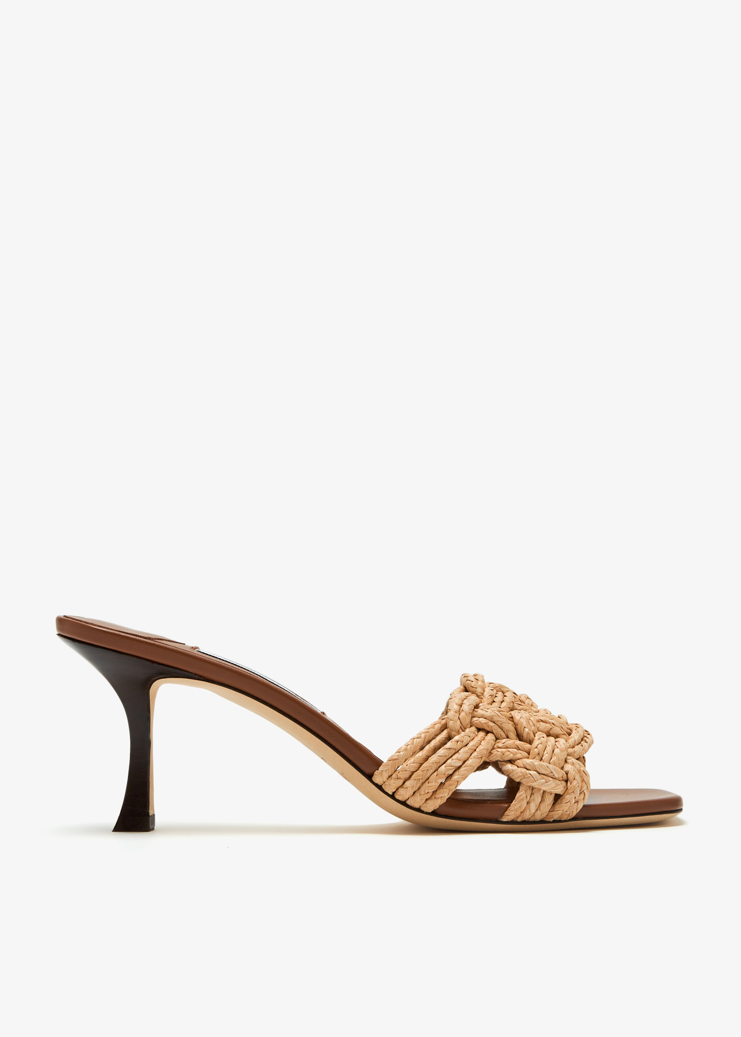 

Chara 70 mules, Beige