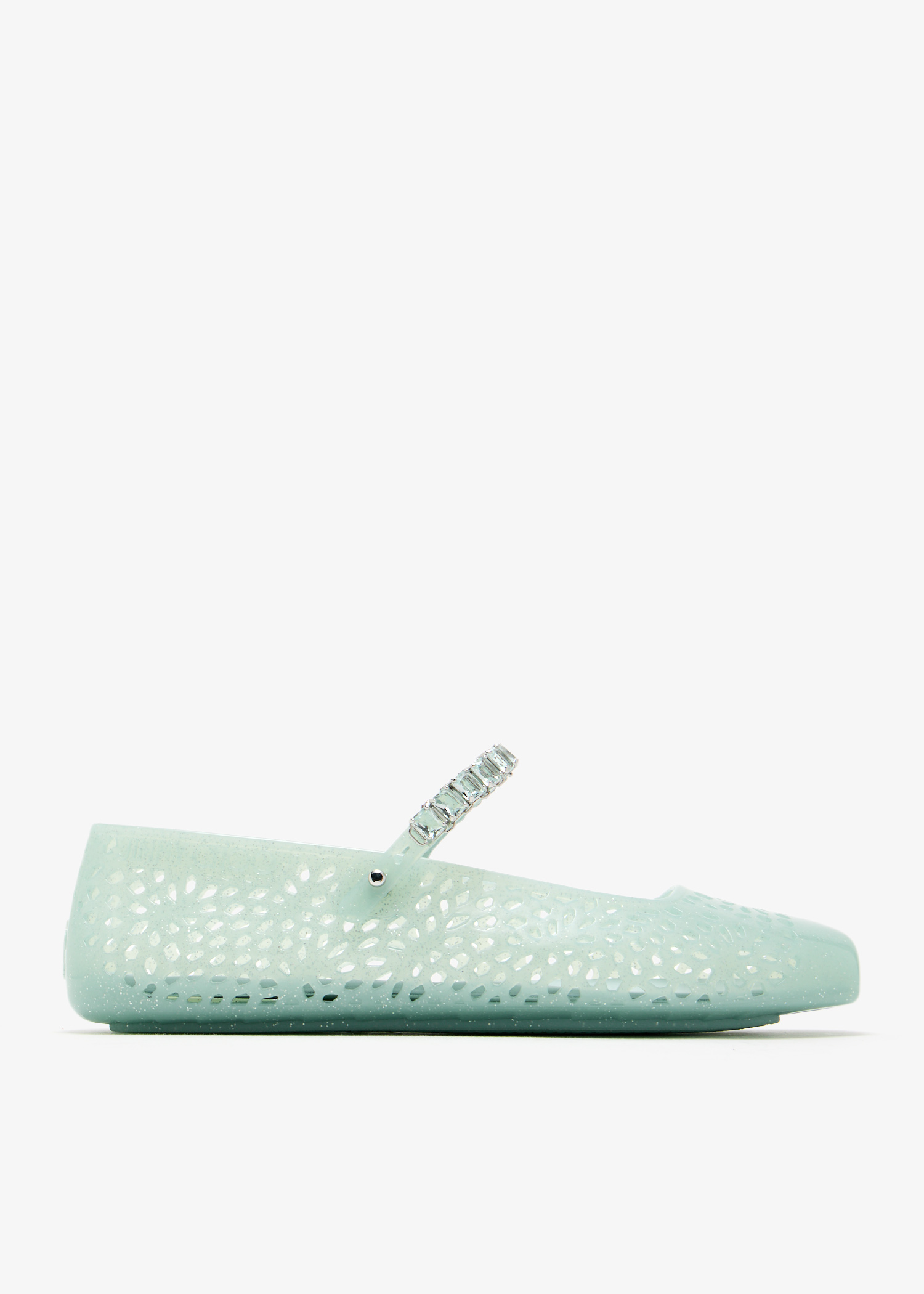 

The Jelly ballerina flats, Green