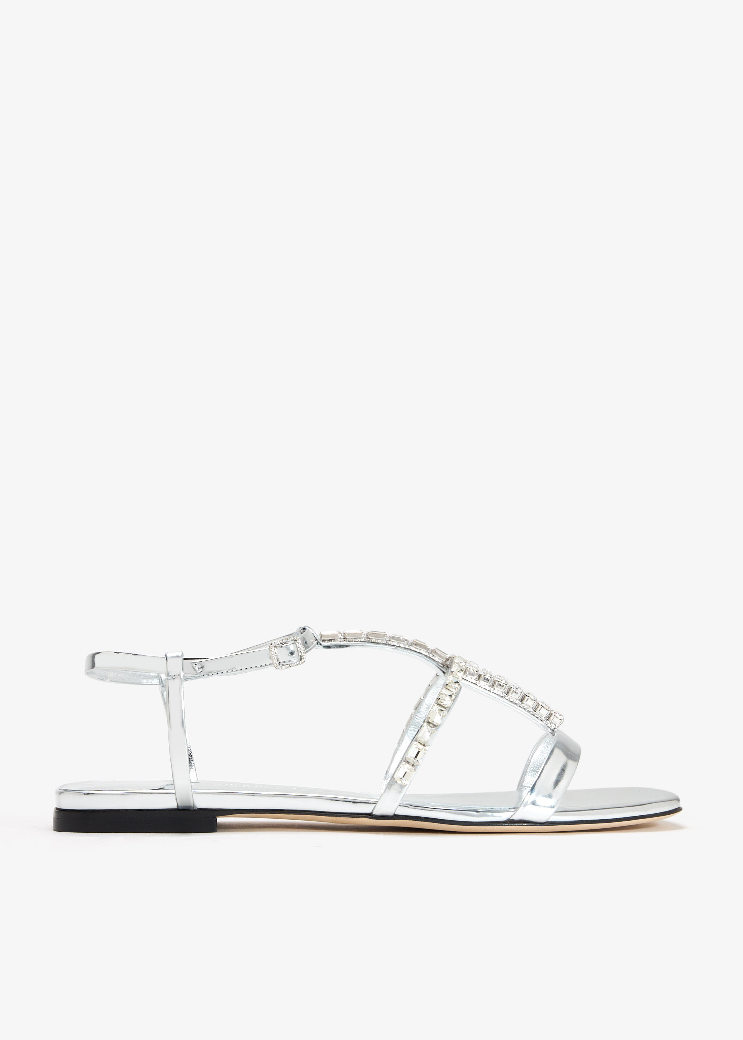 

Gwyn flat sandals, Silver