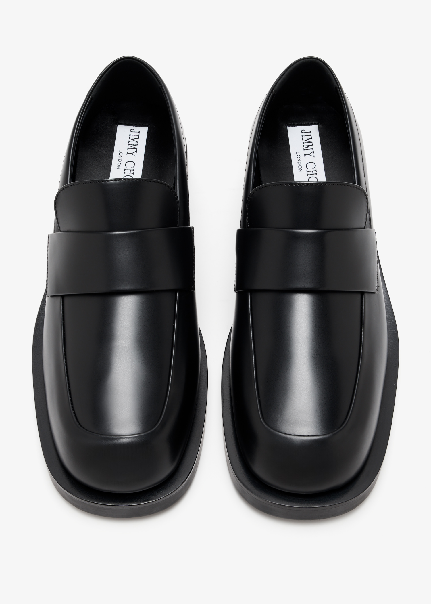 

Buff loafers, Black