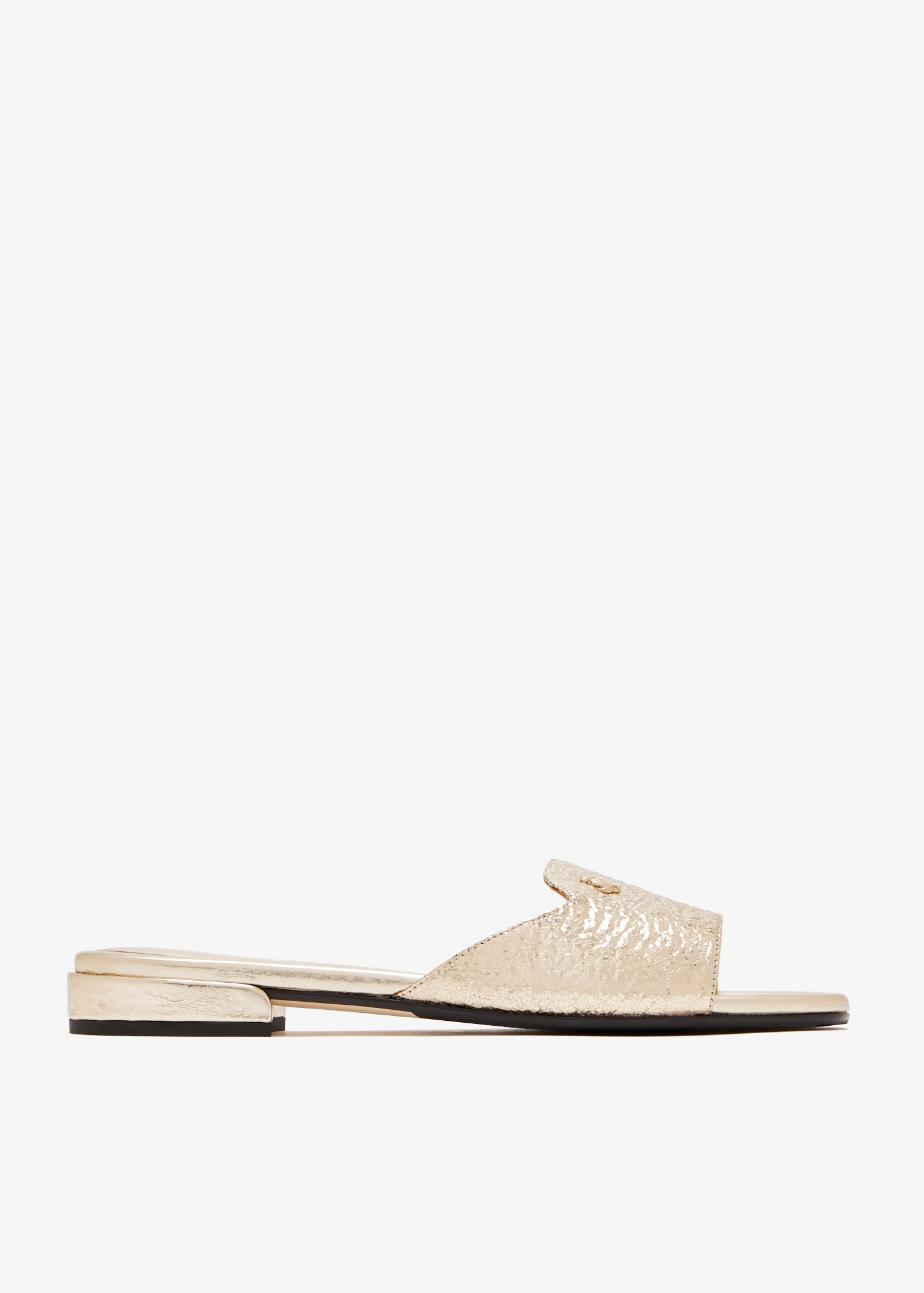 

Dina flat sandals, Gold