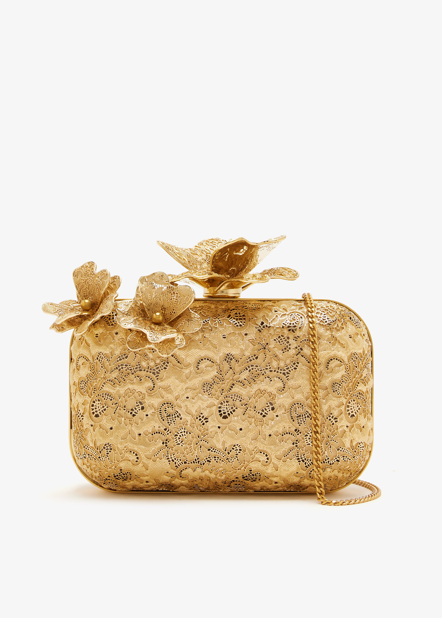 

Cloud clutch, Gold