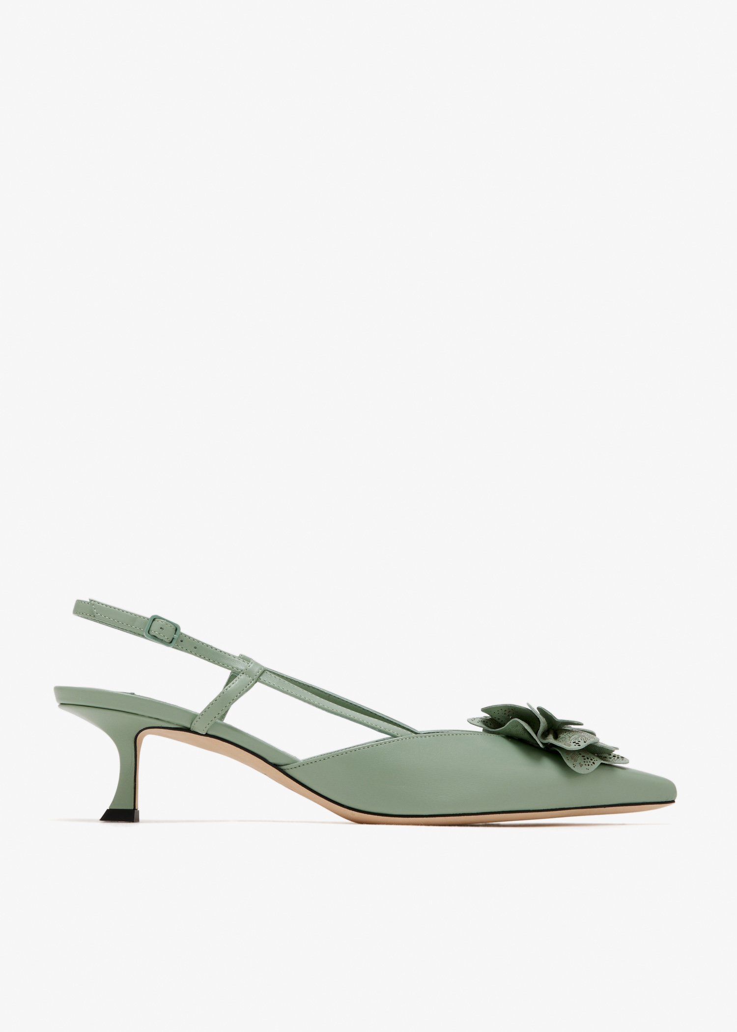 

Mimmi 50 slingback pumps, Green