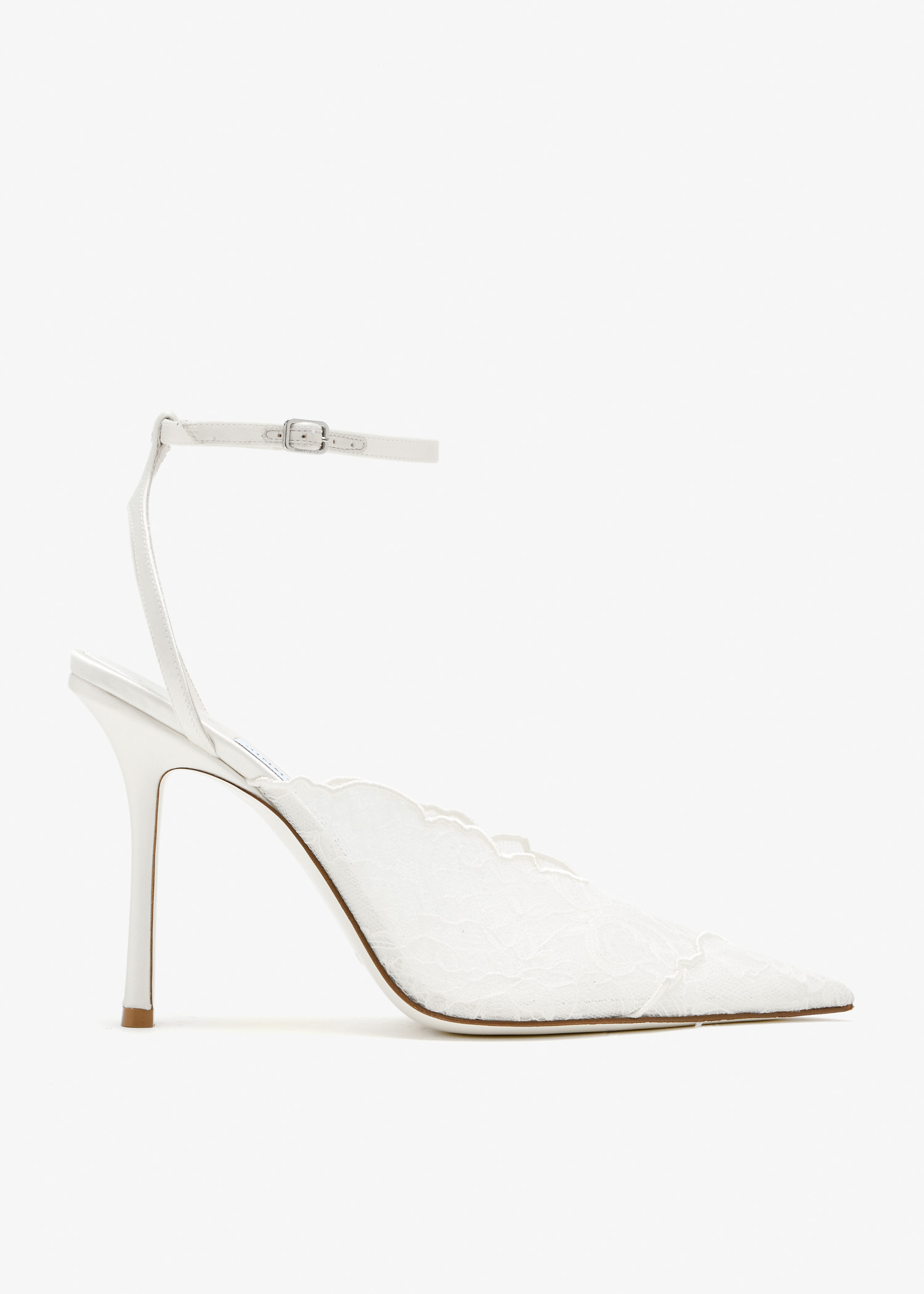 

Faiz 100 pumps, White