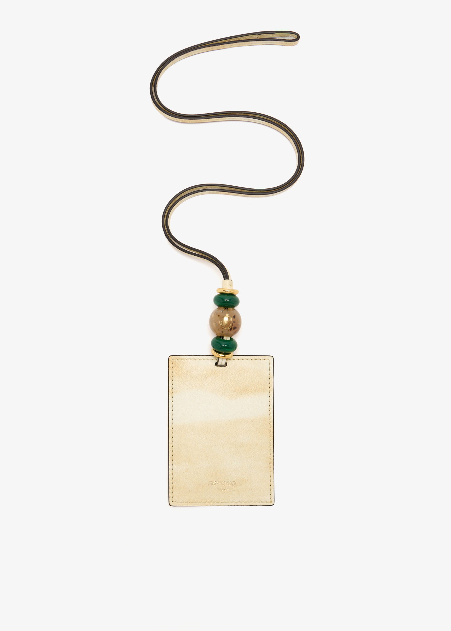 

Spheres cardholder, Cream