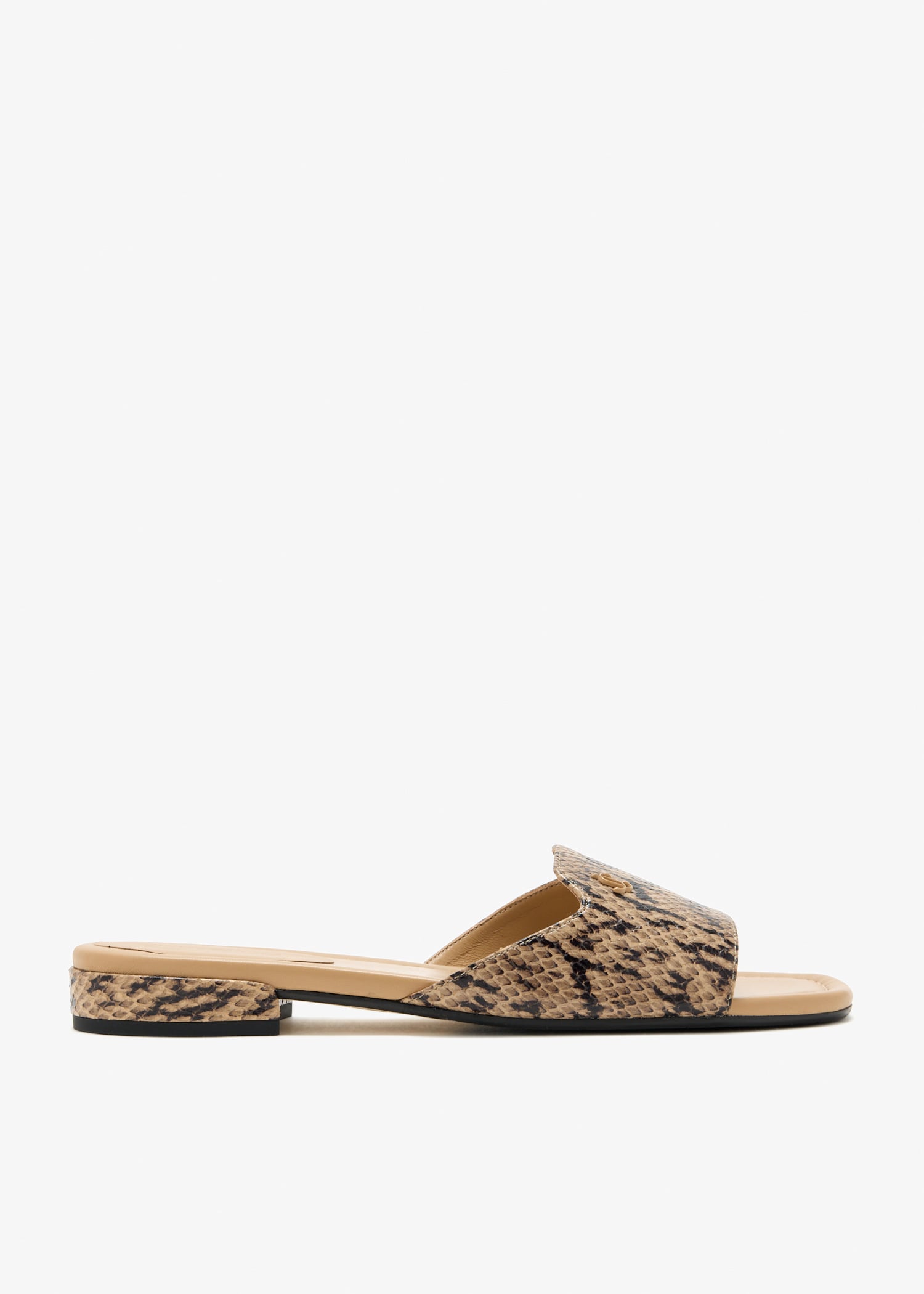 

Dina flat sandals, Animal printed