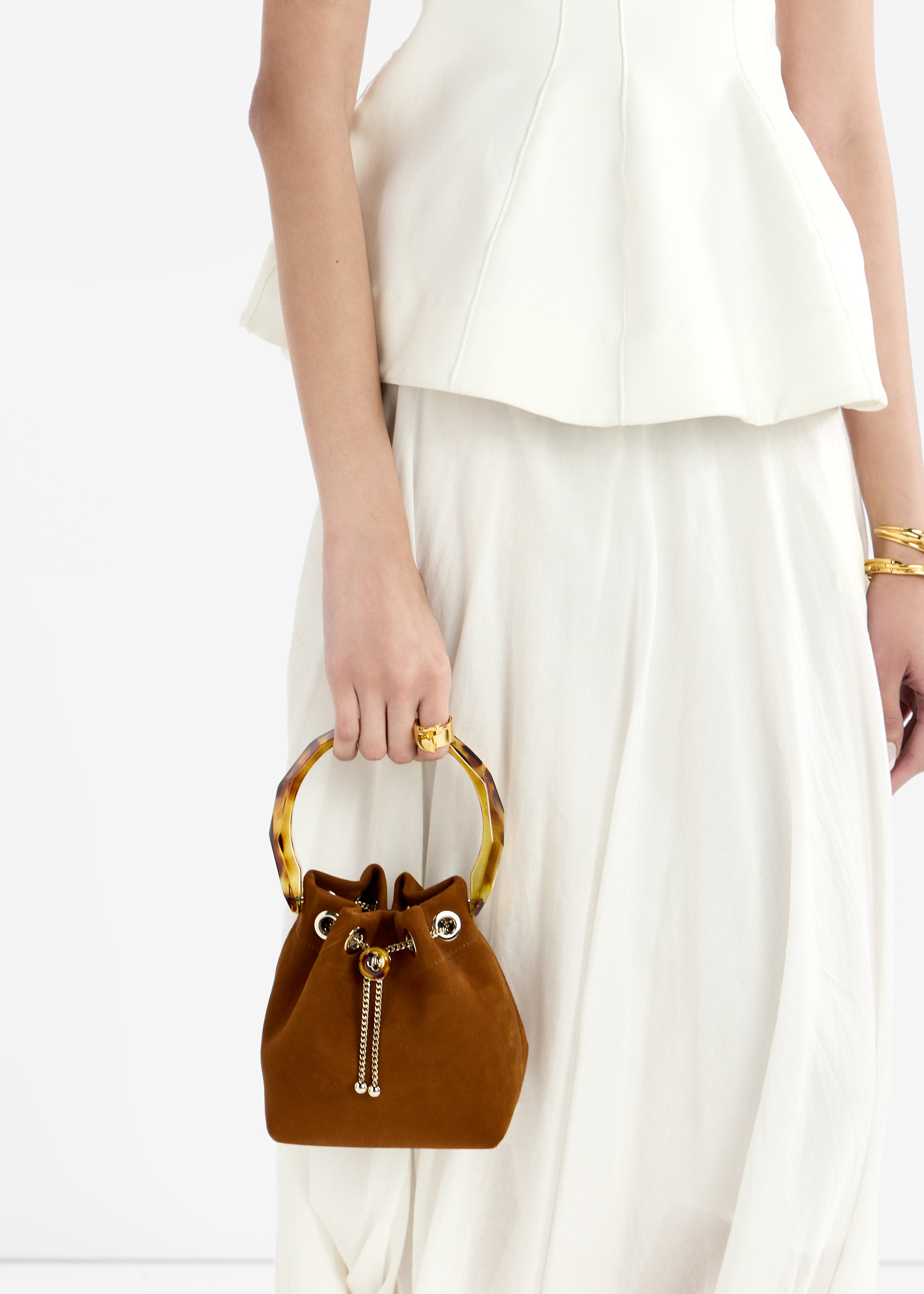 

Bon Bon bucket bag, Brown