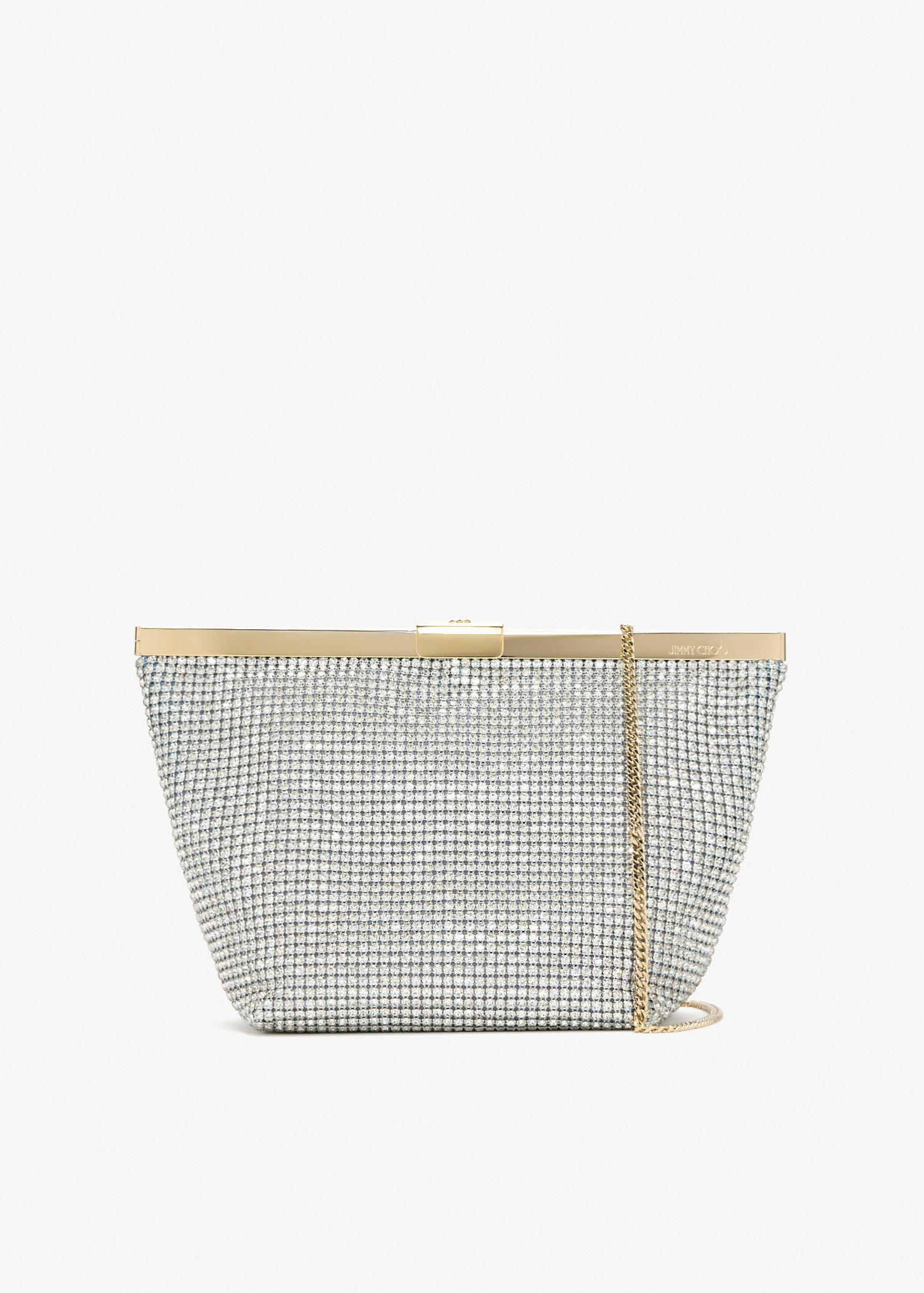 

Ganache clutch, Silver
