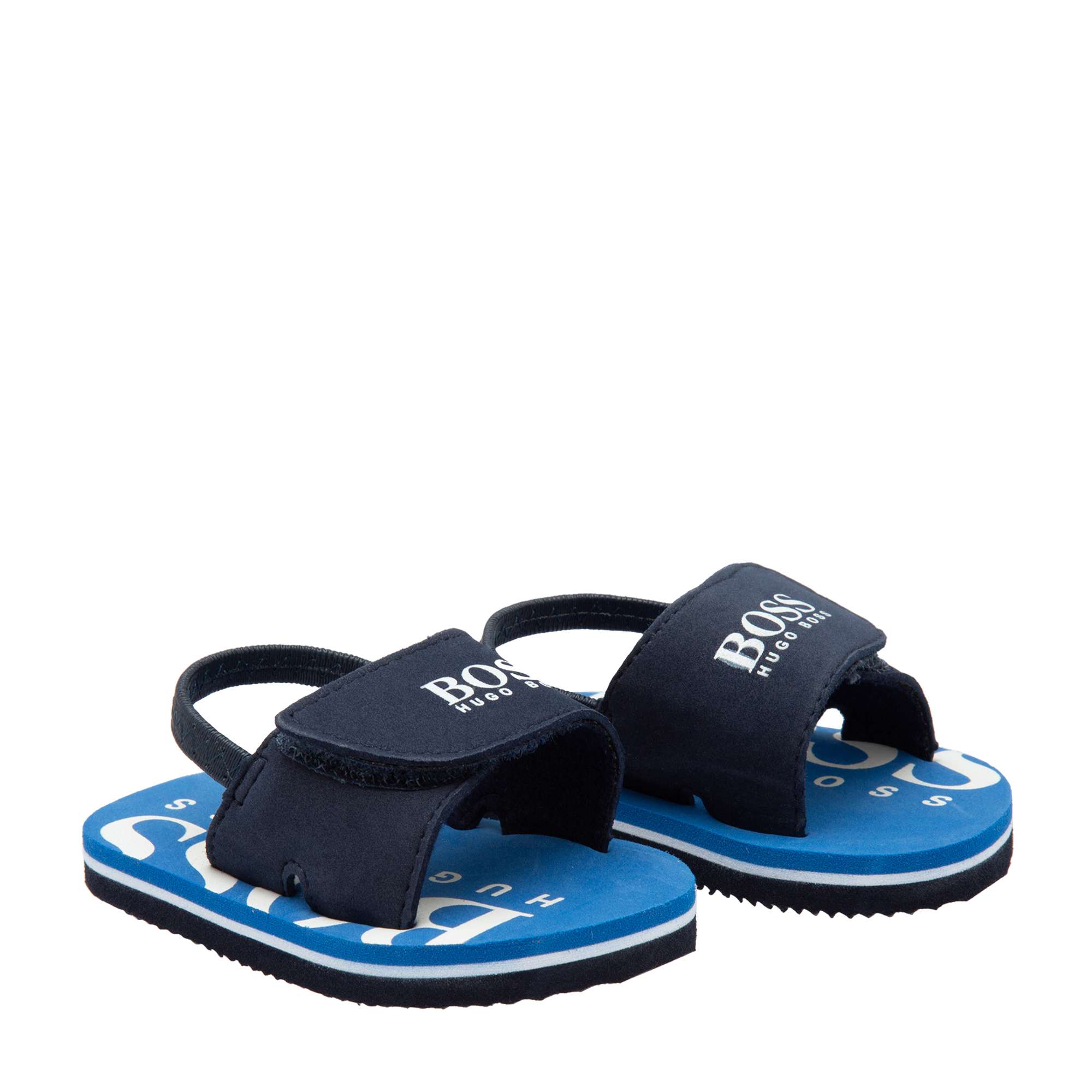 

Rubber sandals, Blue